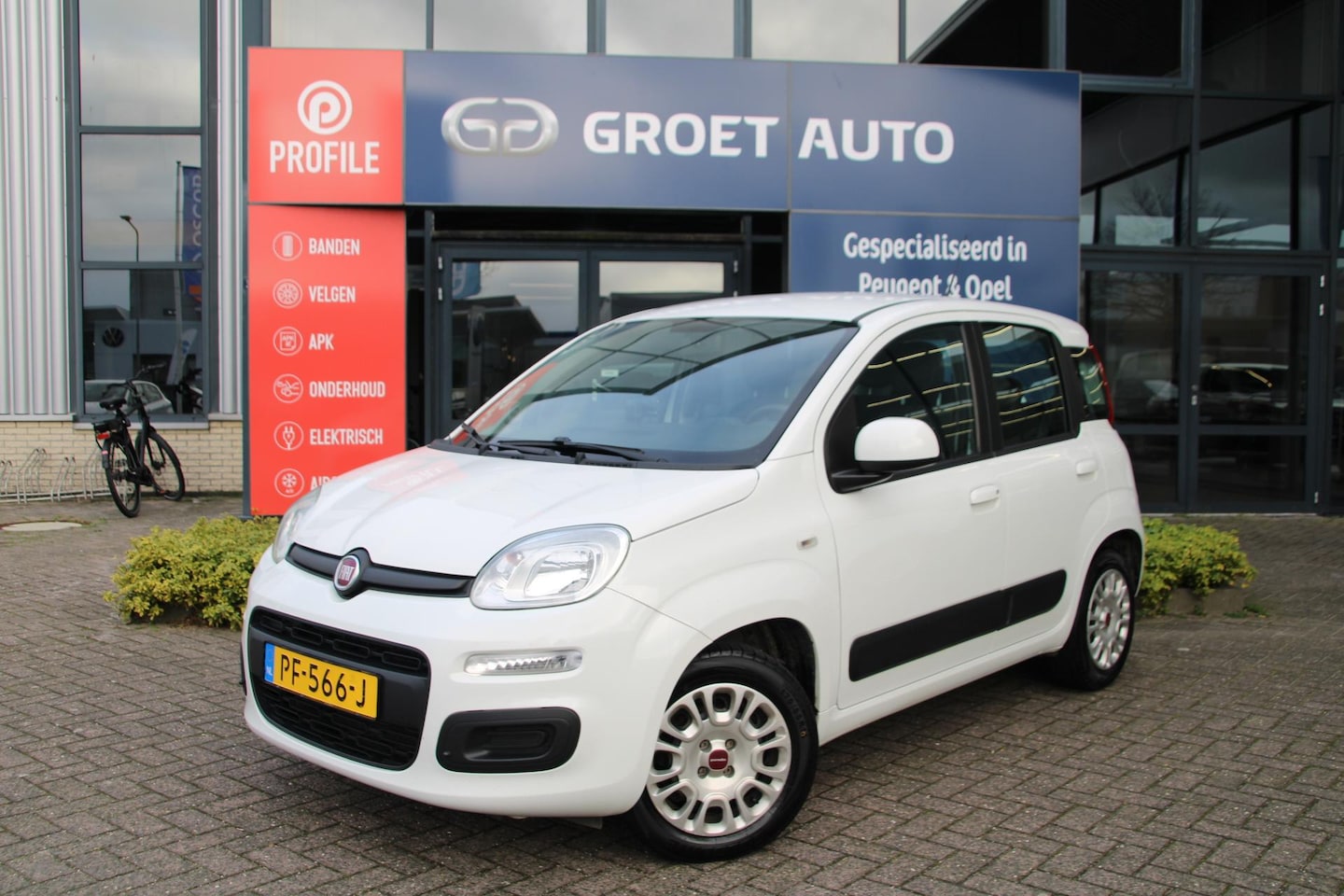 Fiat Panda - 1.2 Popstar Airco 4-cilinder motor Zeer mooi - AutoWereld.nl