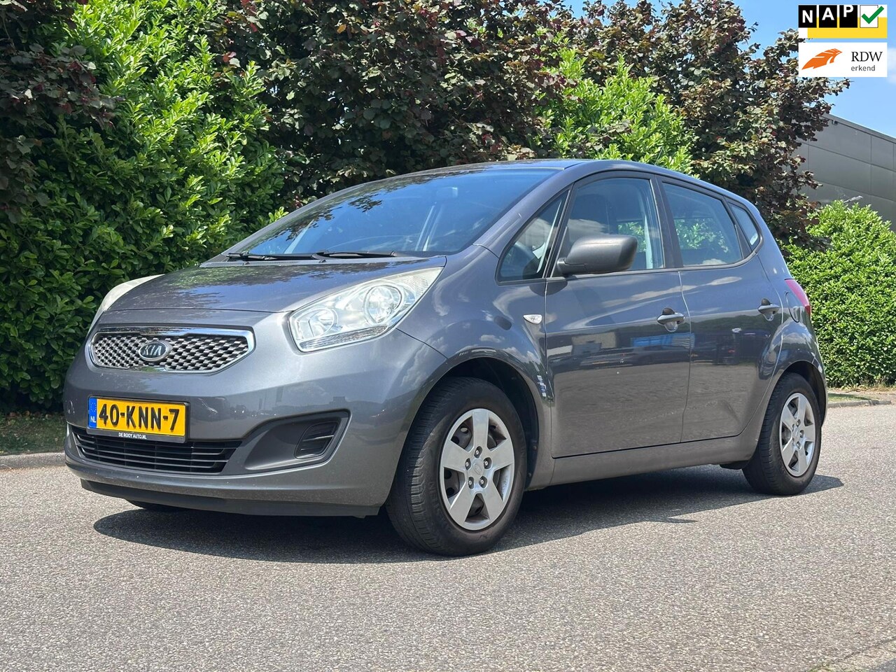 Kia Venga - 1.4 CVVT X-tra Airco*Trekhaak*NAP*10-06-2026 APK*Nette auto* - AutoWereld.nl