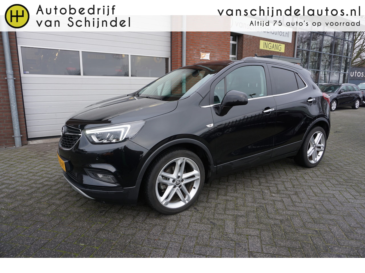 Opel Mokka X - 1.4 TURBO 141PK INNOVATION LUXE NIEUW MODEL SCHUIF/KANTELDAK LED LEDER STOEL+STUURVERWARMI - AutoWereld.nl