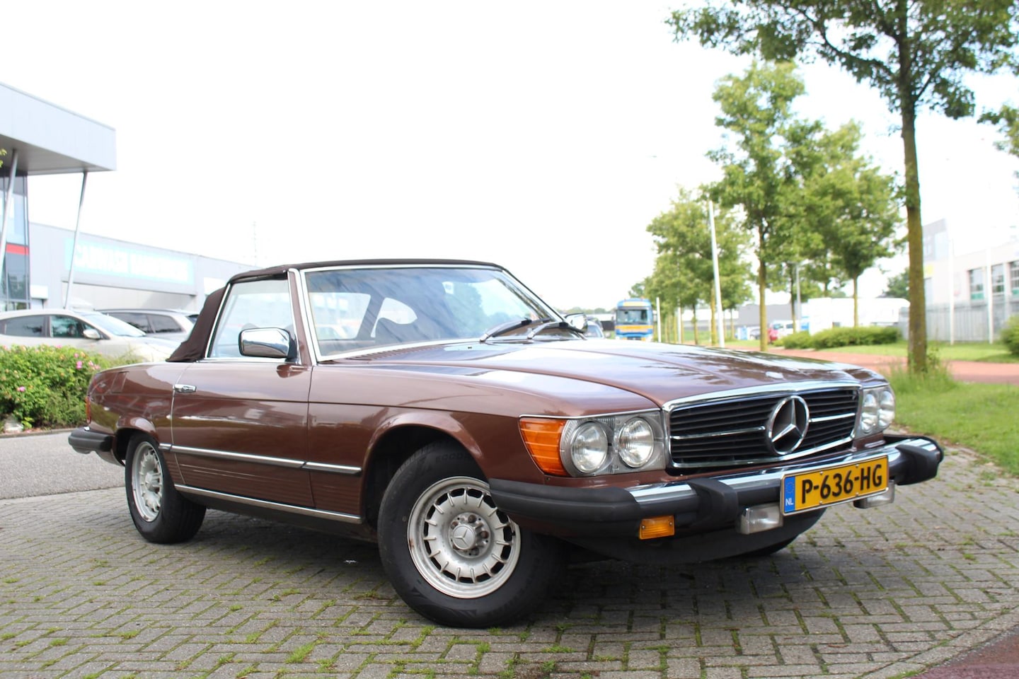Mercedes-Benz SL-klasse Cabrio - 450 SL V8 Automaat, Airco, NETTE STAAT! - AutoWereld.nl