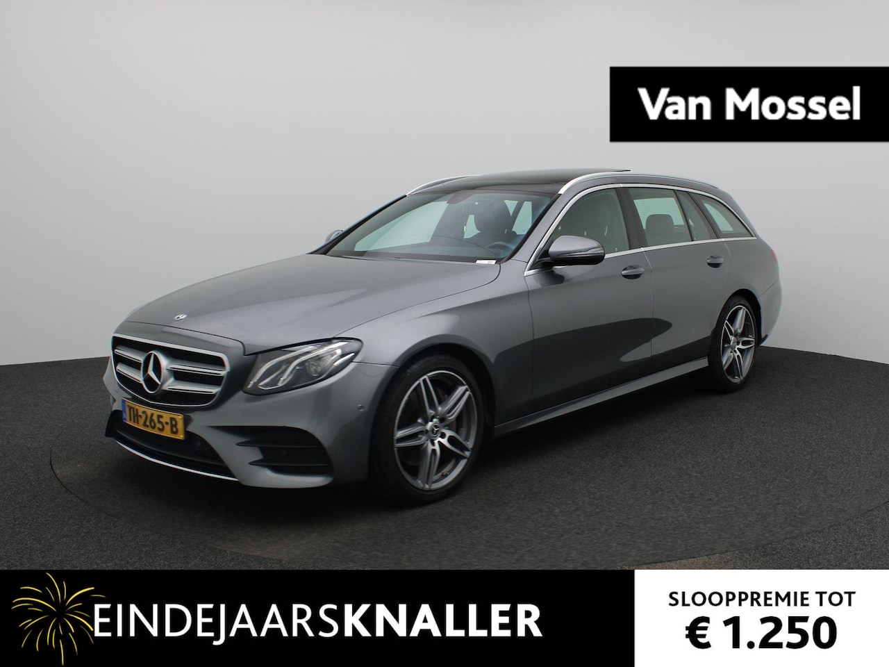 Mercedes-Benz E-klasse Estate - 200 Business Solution AMG | Automaat | Climate Control | Panoramadak | Sfeerverlichting | - AutoWereld.nl