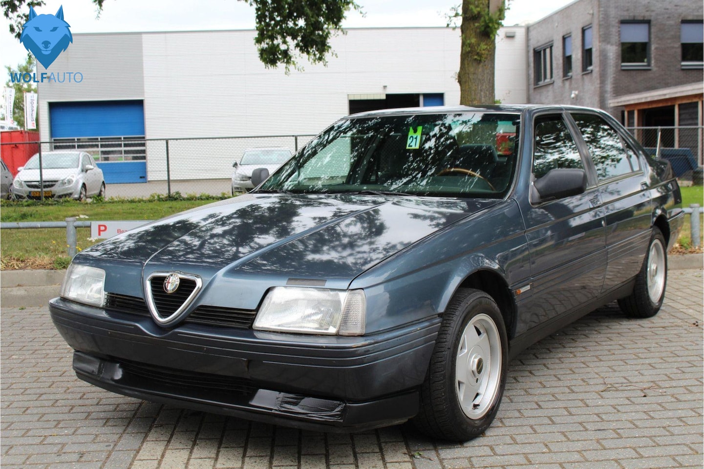 Alfa Romeo 164 - 2.0 T.Spark 2.0 T.Spark, FULL OPTION! HOBBY AUTO! Auto met diverse werkzaamheden - AutoWereld.nl