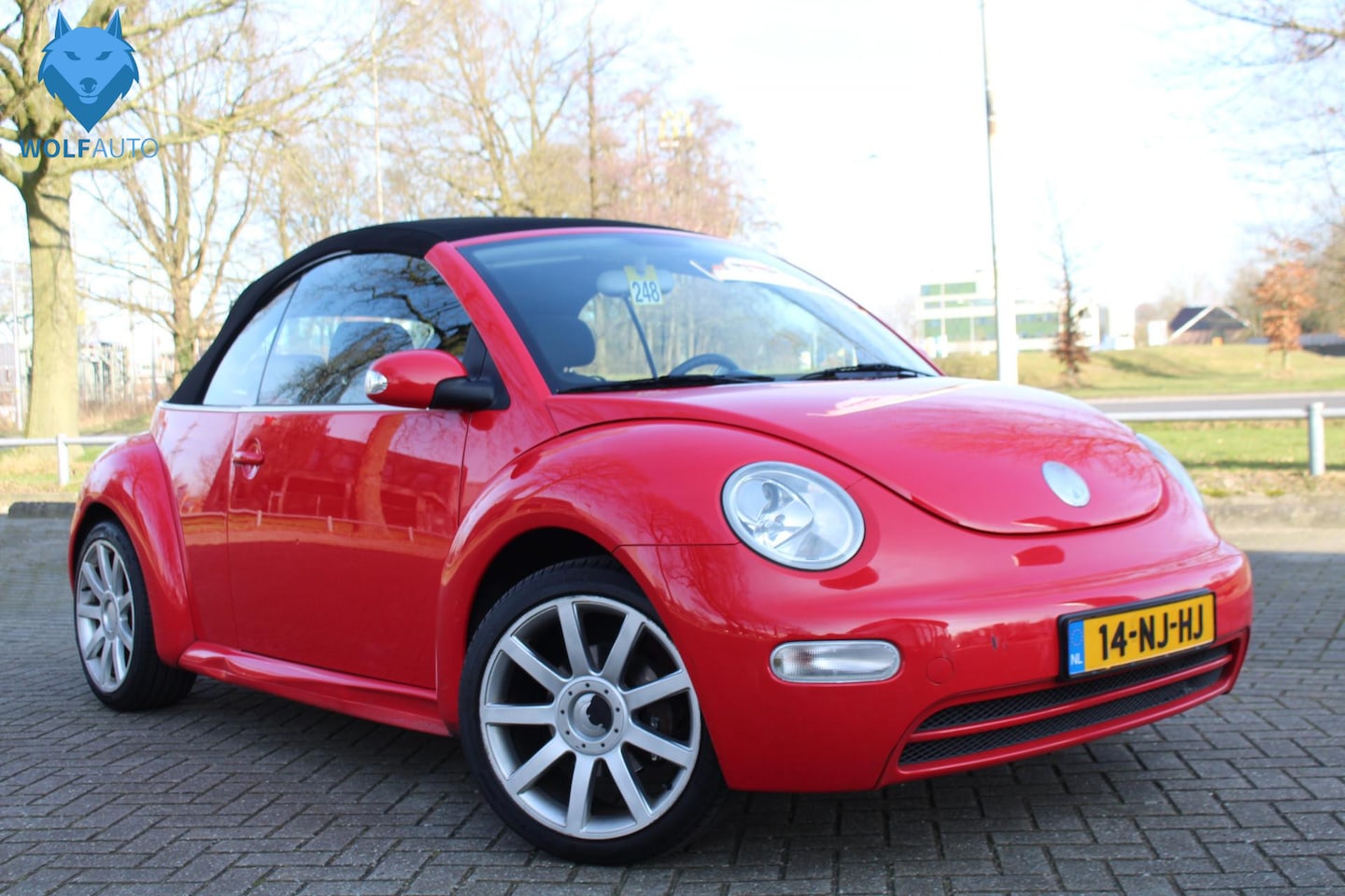 Volkswagen New Beetle Cabriolet - 1.6 ORIGINEEL NL! LEUKE AUTO Cruise Controle, Spiegelverwarming - AutoWereld.nl