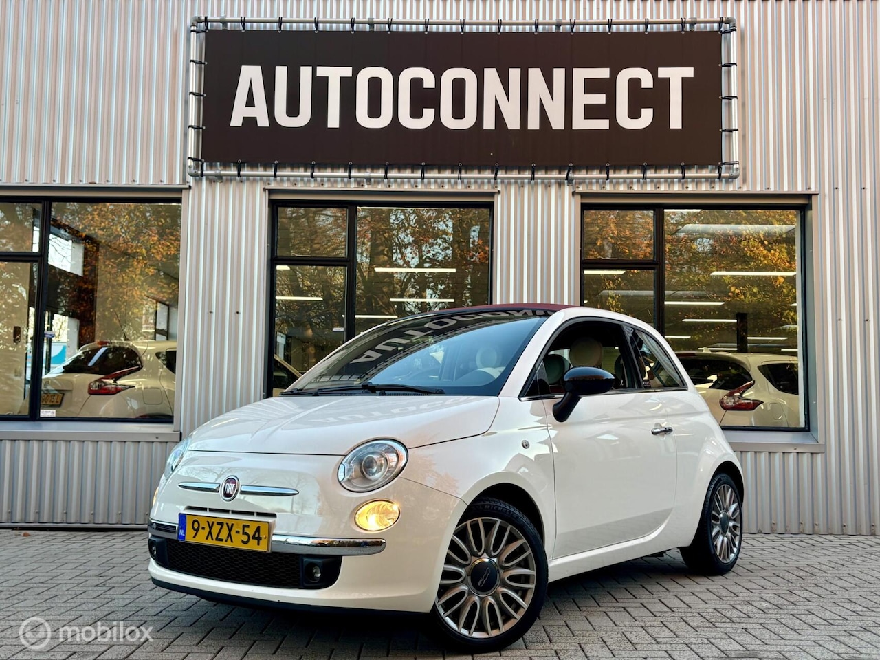 Fiat 500 C - 0.9 TwinAir Turbo. LEDER, PDC, CLIMA, XENON - AutoWereld.nl
