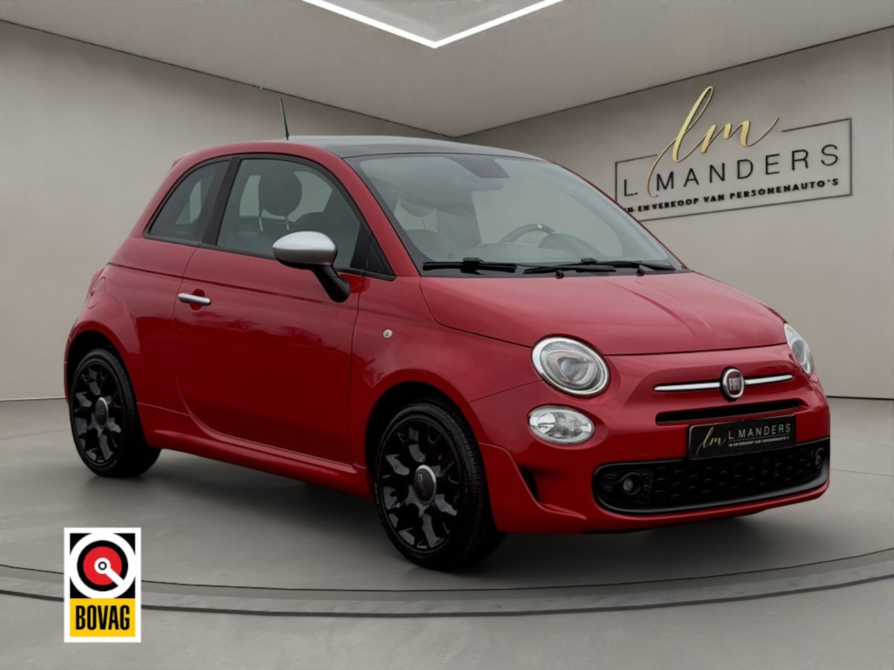 Fiat 500 - 1.2 Rockstar 2020 ROOD | Sport | Panoramadak | Apple CarPlay - AutoWereld.nl