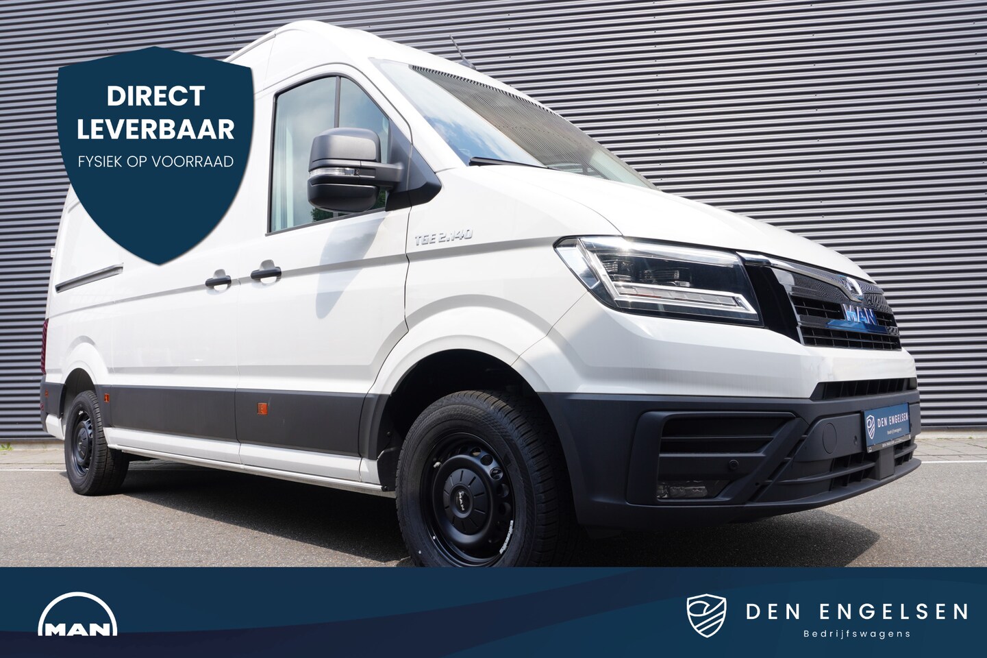 MAN TGE - Man TGE 2.140 6 handversnelling L3H3 2 schuifdeuren 30 2.0 Standaard Hoog - AutoWereld.nl