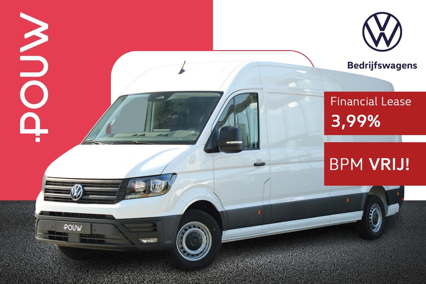 Volkswagen Crafter - 35 2.0 TDI 140pk L4H3 Highline | Vering Verzwaard | Bijrijdersbank - AutoWereld.nl