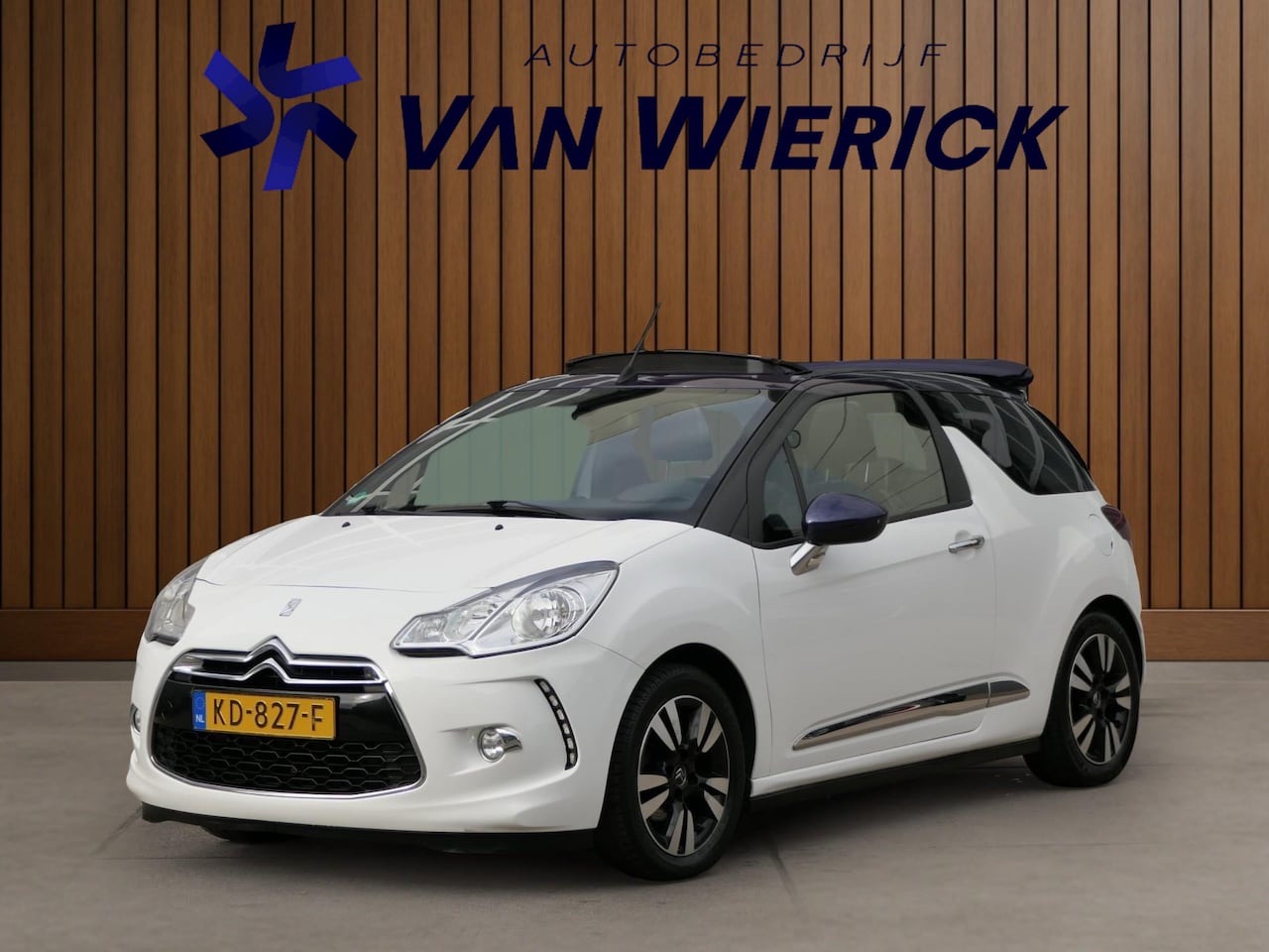 Citroën DS3 Cabrio - 1.6 VTi So Chic 120PK! Cabrio | Clima | Cruise | Parkeersensoren - AutoWereld.nl