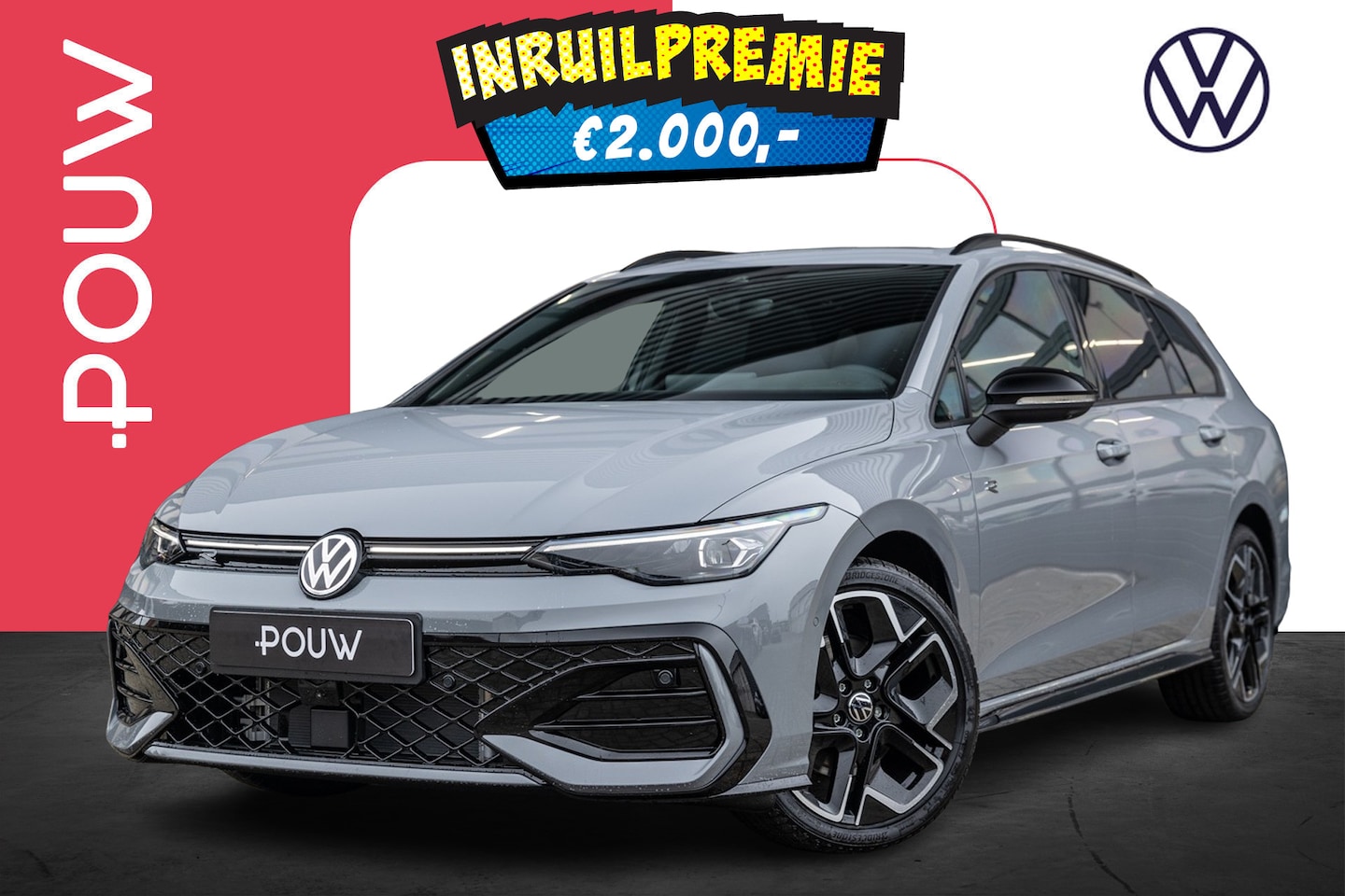 Volkswagen Golf Variant - 1.5 eTSI 150pk DSG R-Line Edition | Sport Pakket | Black Style Pakket - AutoWereld.nl