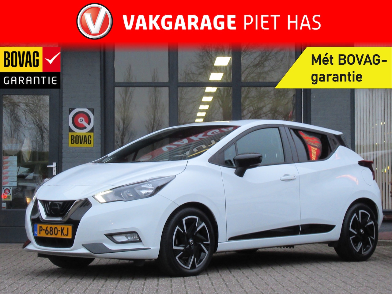 Nissan Micra - 1.0 IG-T N-Design | Airco | Android Auto | Parkeersensoren | Incl. BOVAG Garantie | LED Da - AutoWereld.nl