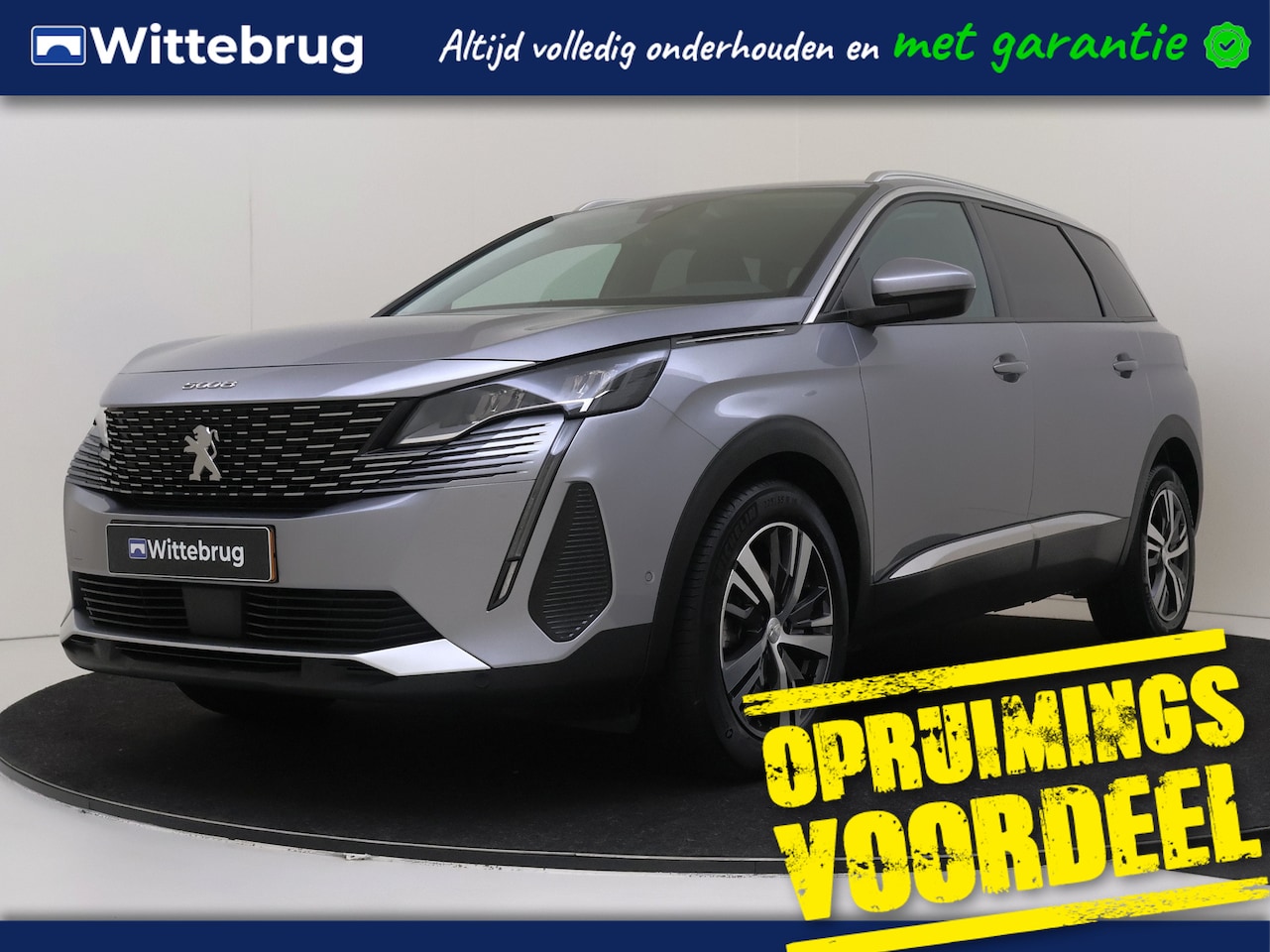 Peugeot 5008 - 1.2 130PK PureTech Allure Pack Automaat | 7 Zitplaatsen | - AutoWereld.nl