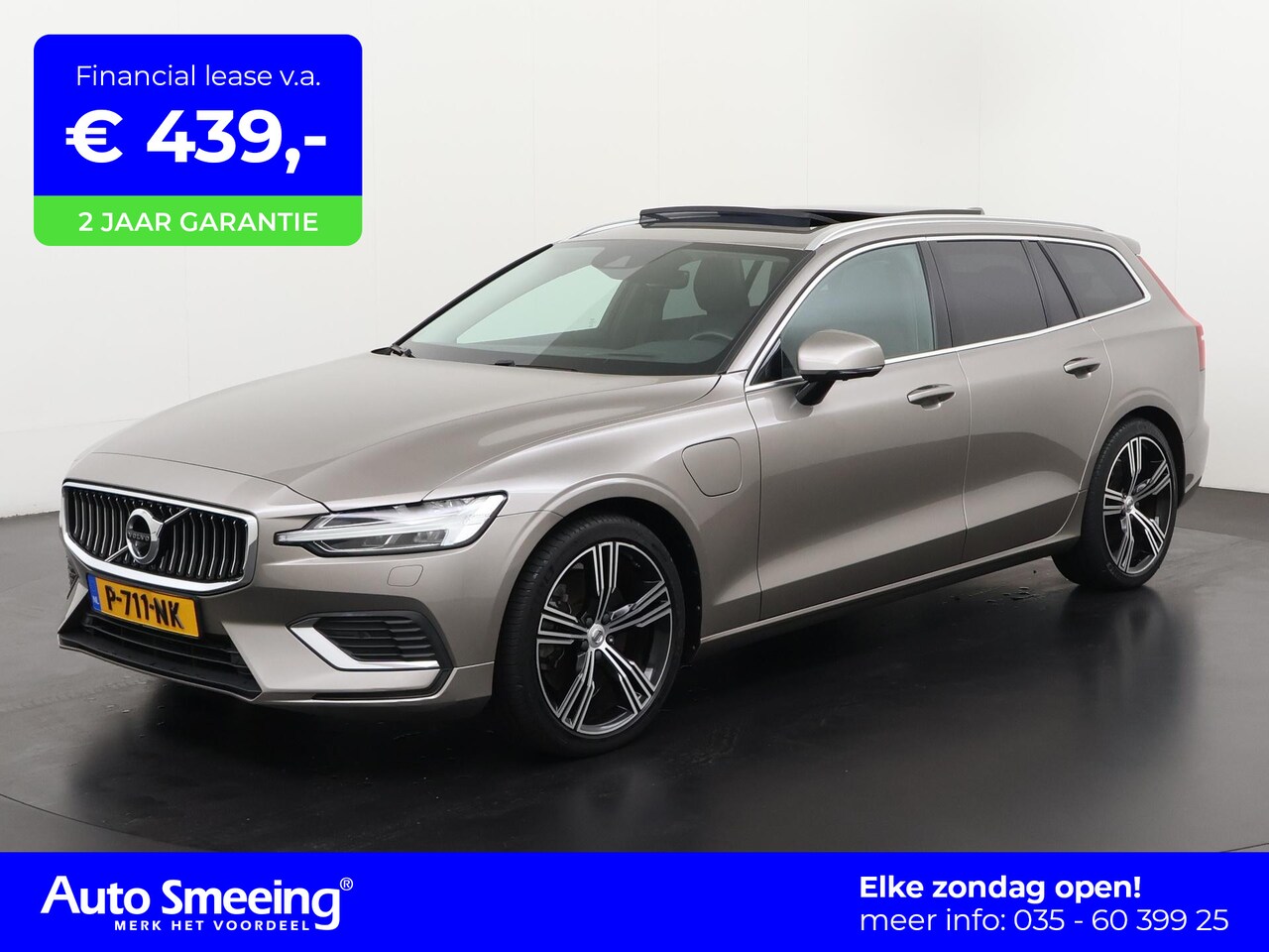 Volvo V60 - 2.0 T6 Recharge AWD Inscription | PHEV | Panoramadak | Elek. trekhaak | Harman/Kardon | Zo - AutoWereld.nl