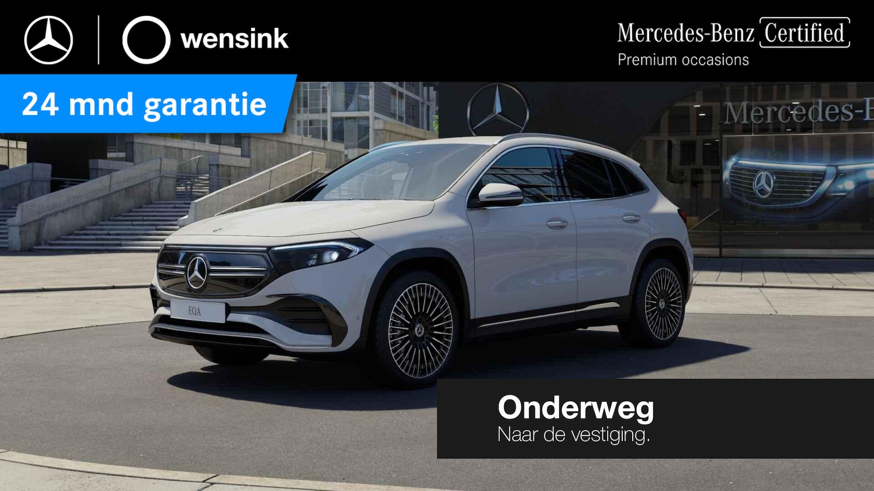 Mercedes-Benz EQA - 250+ AMG Line 71 kWh | Premium pakket | Burmester | 20 inch AMG velgen | Stoelverwarming | - AutoWereld.nl