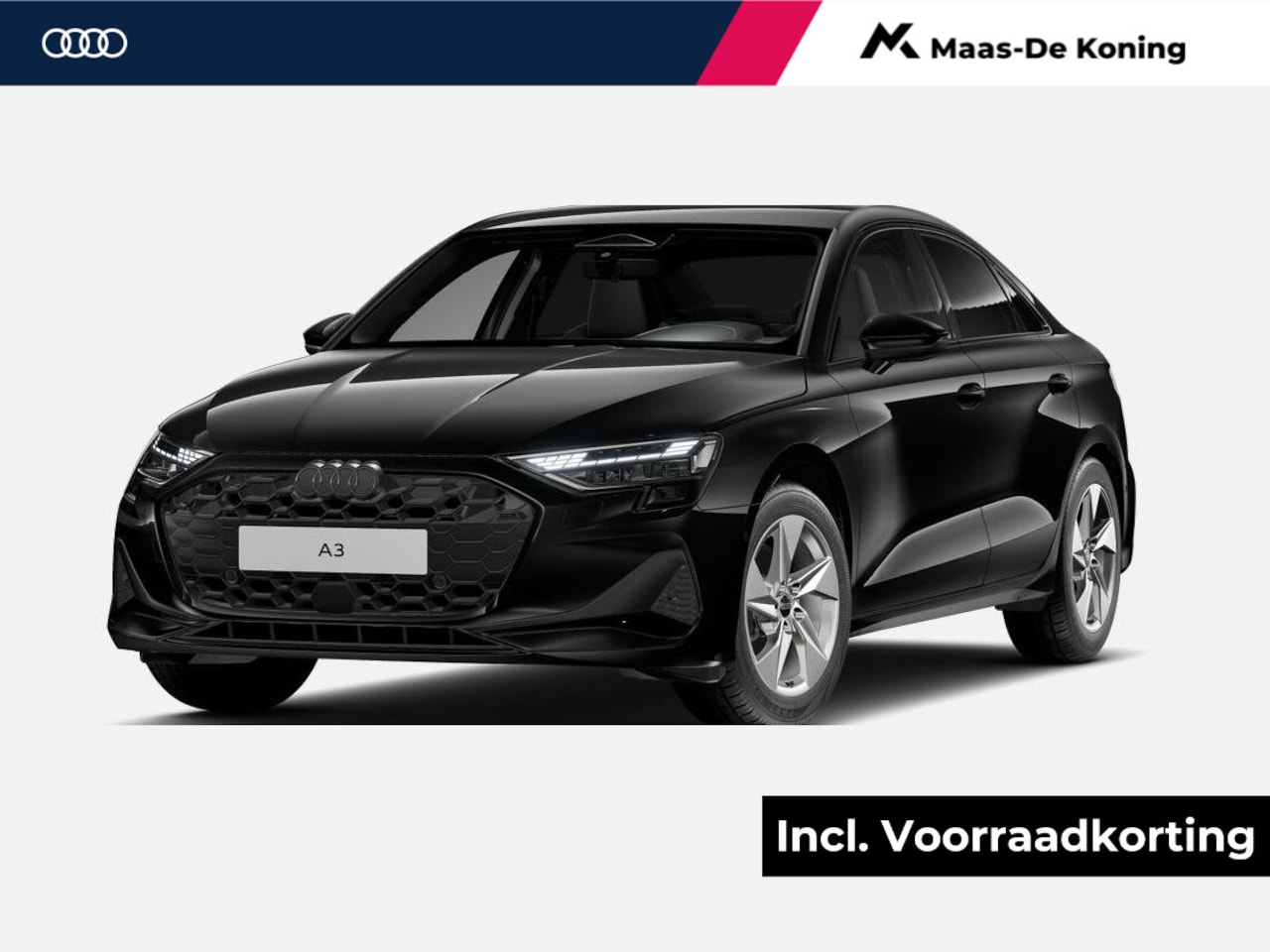 Audi A3 Limousine - 30 TFSI Advanced edition 116 PK · Assis.pak Driving+Parking plus · Optiekpakket zwart plus - AutoWereld.nl
