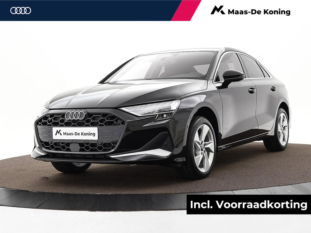 Audi A3 Limousine - 30 TFSI Advanced edition 116 PK · Assis.pak Driving+Parking plus · Privacyglas · 3-spaaks - AutoWereld.nl