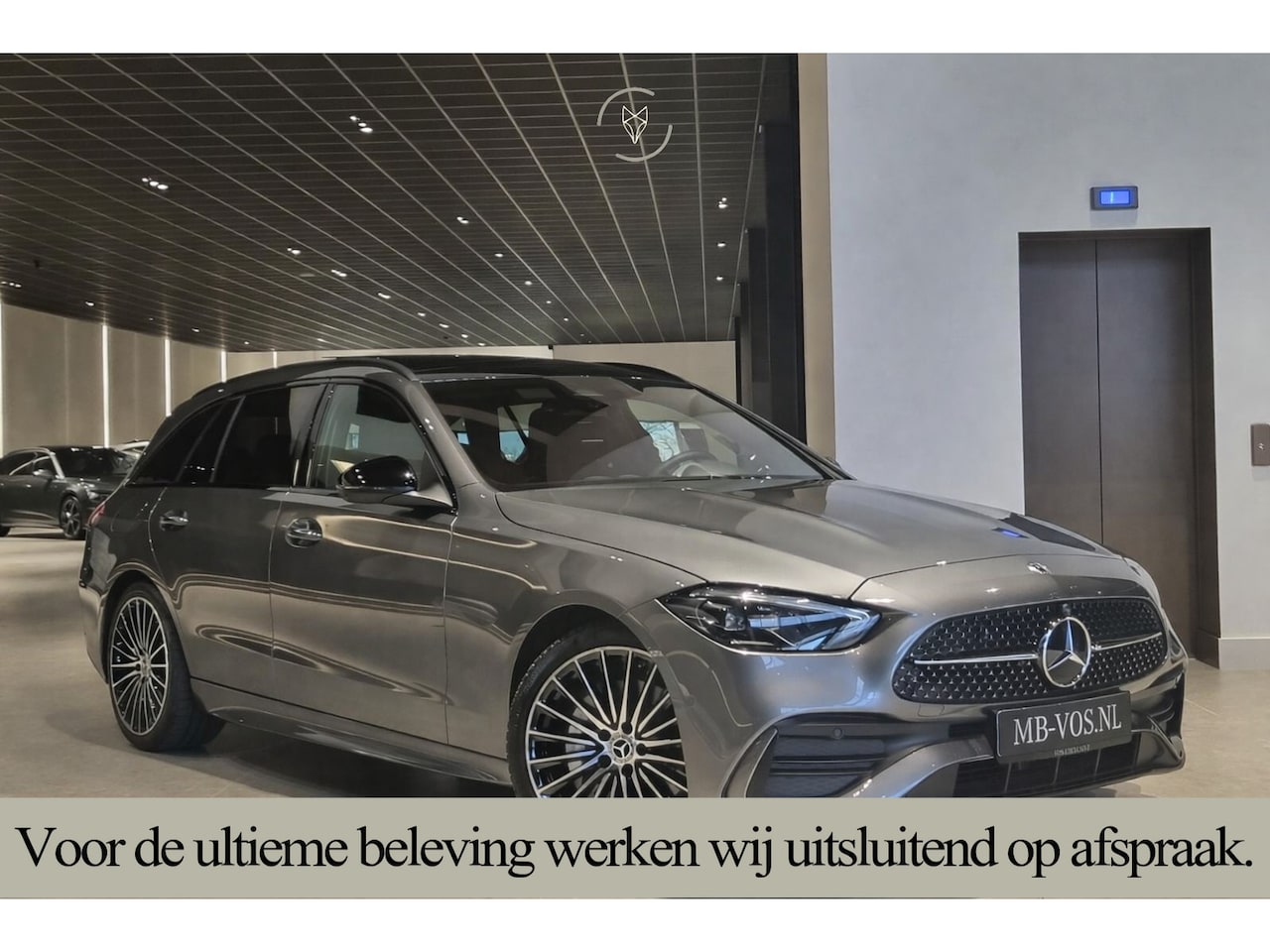 Mercedes-Benz C-klasse Estate - 300 AMG Night Massage|ACC|Keyless|Pano|Soundsysteem|LED|19" - AutoWereld.nl