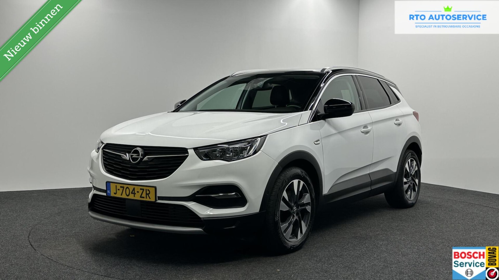 Opel Grandland X - 1.2 Turbo Business Executive CAMERA CARPLAY LM NAVI ECC CRUISE. - AutoWereld.nl