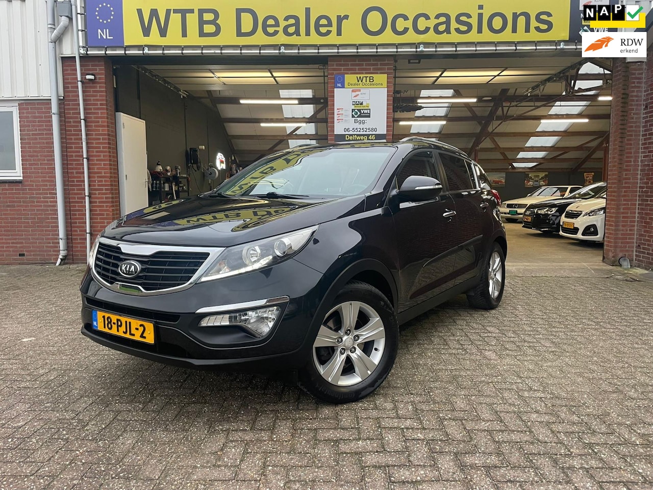 Kia Sportage - 1.6 GDI X-ecutive Plus Pack 1.6 GDI X-ecutive Plus Pack, 1e Eig. Airco, Trekhaak, Dealer onderhouden. Boekjes ter inza - AutoWereld.nl