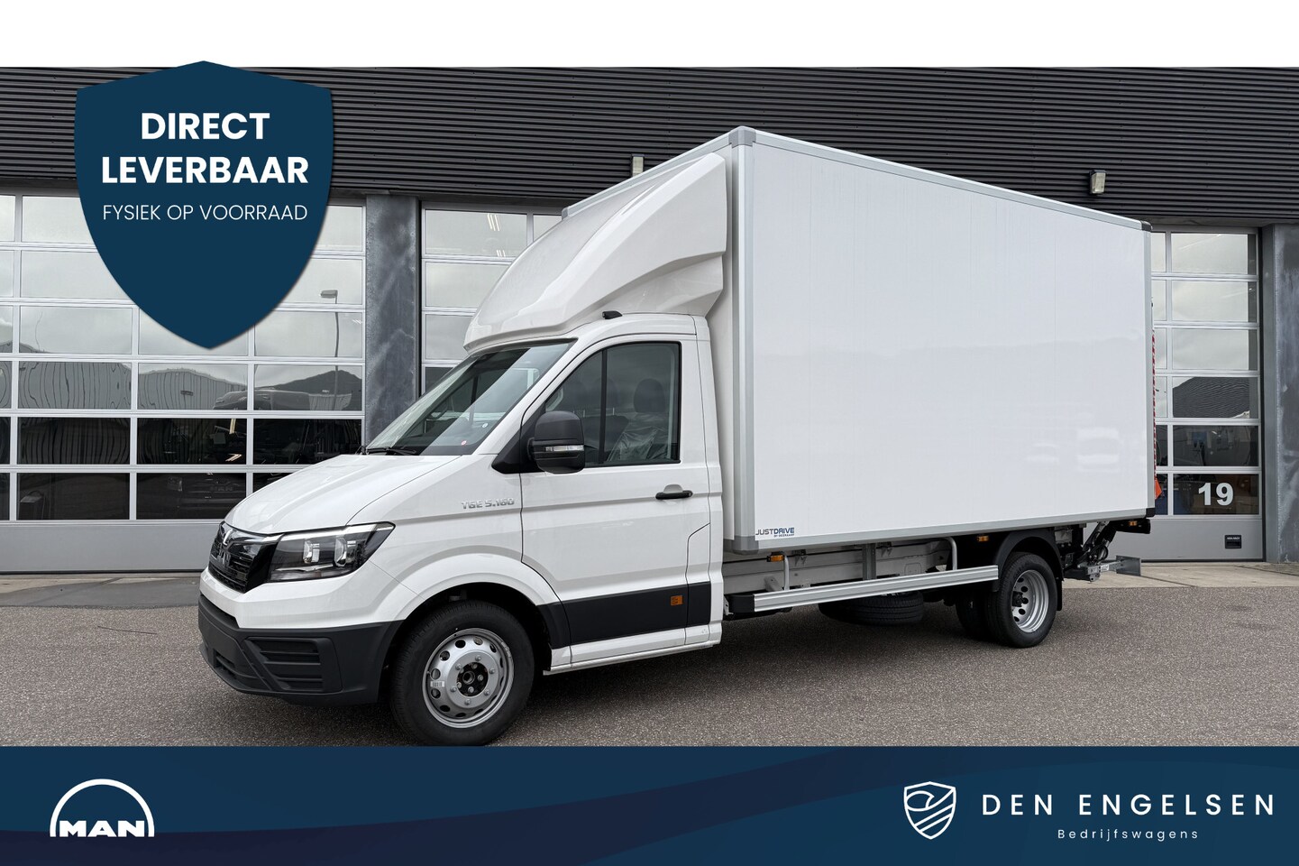 MAN TGE - MAN TGE 5.160 | 2.0 TDI 164PK | L4 | 3,5T TERUGGEKEURD | BAKWAGEN L4.40m B2.11m H2.35m | F - AutoWereld.nl