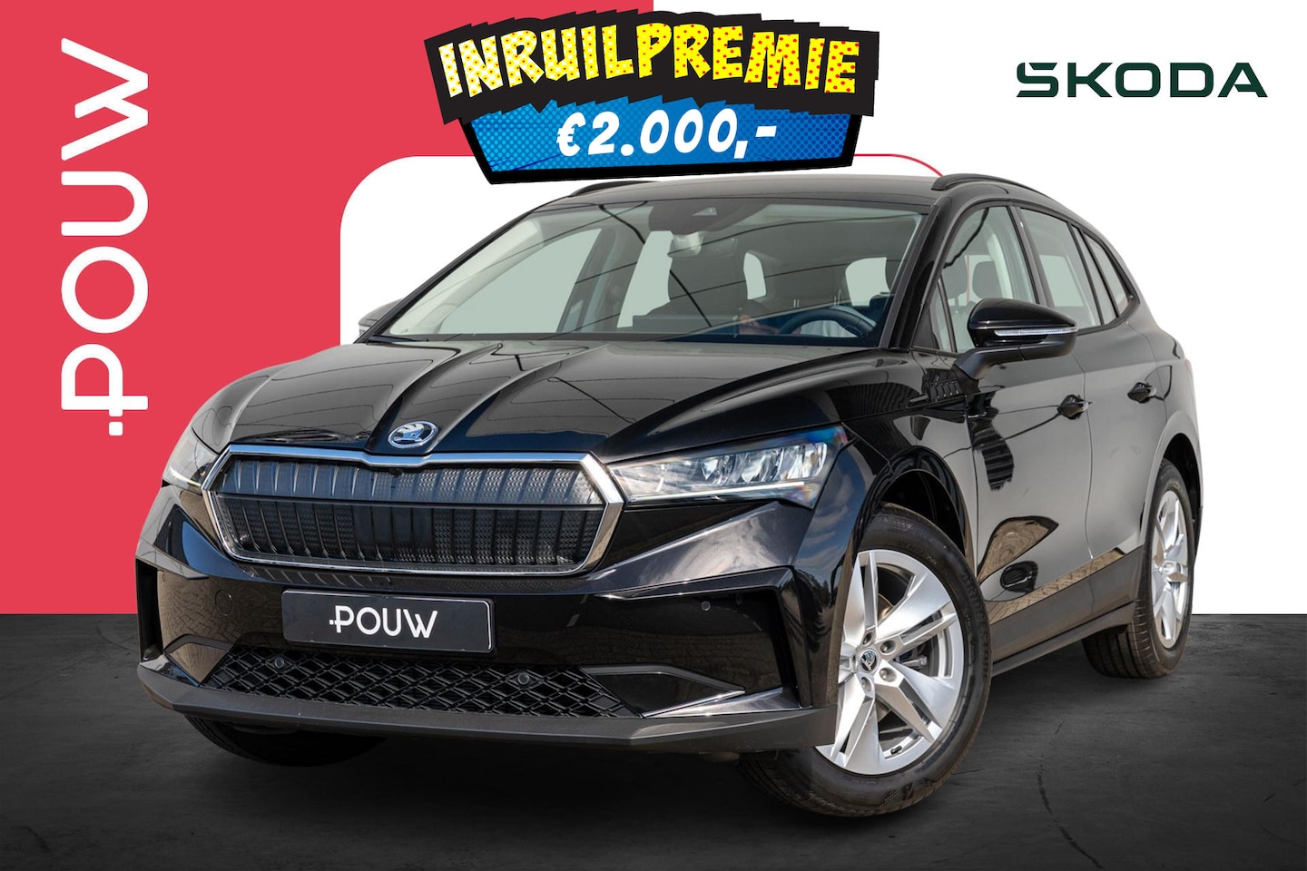 Skoda Enyaq iV - 50 170pk Selection | 19" Velgen | Climate Control - AutoWereld.nl