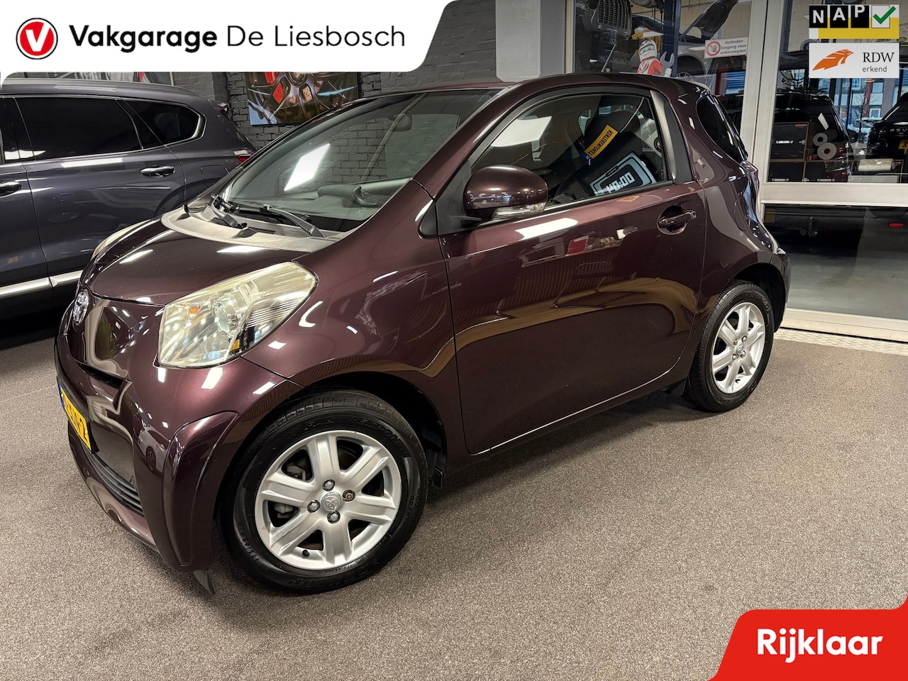 Toyota iQ - 1.0 VVTi Comfort/ airco / rijklaar / dealer onderhouden - AutoWereld.nl