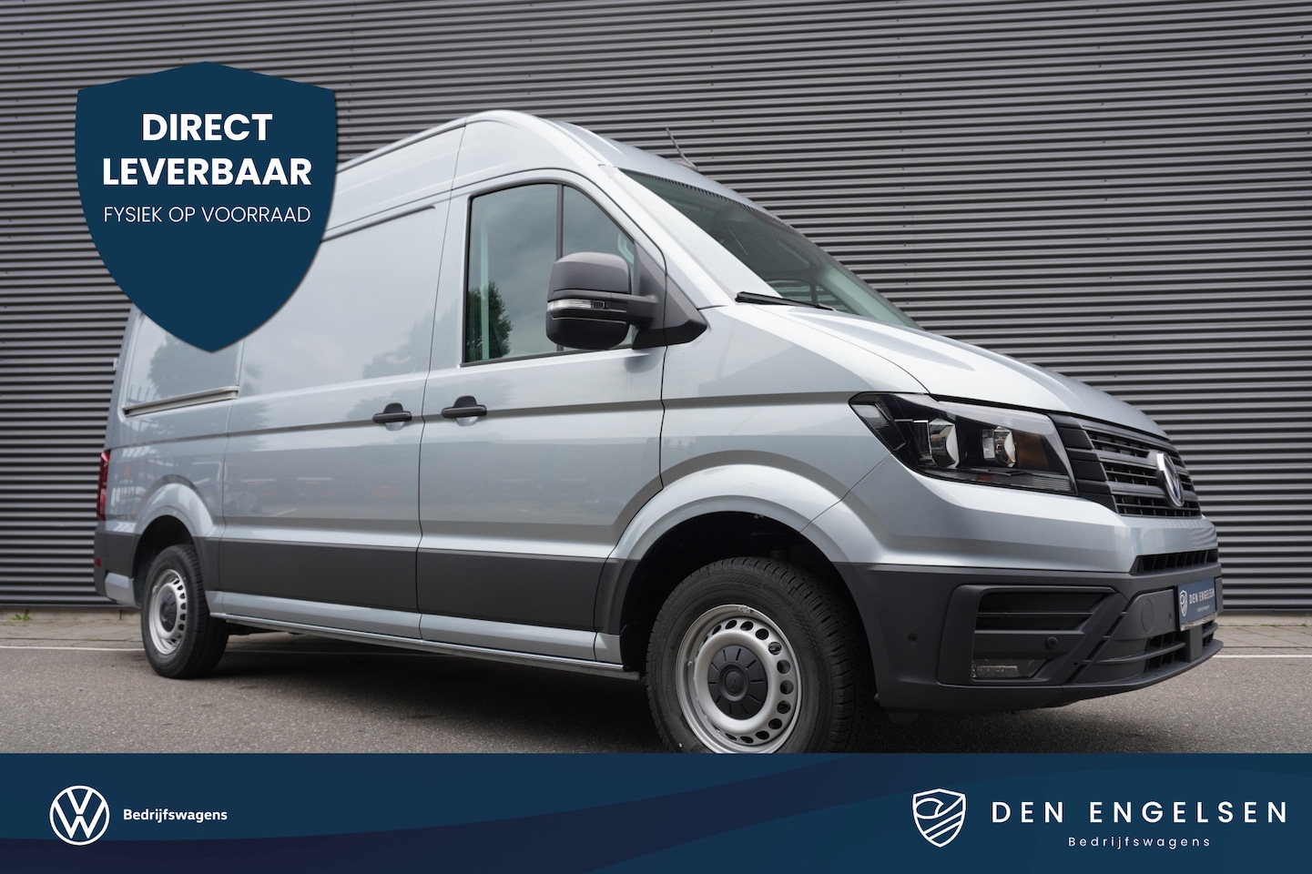 Volkswagen Crafter - 30 2.0 TDI 140PK L3H3 Automaat Highline, Modeljaar 2025, App Connect, Trekhaak - AutoWereld.nl