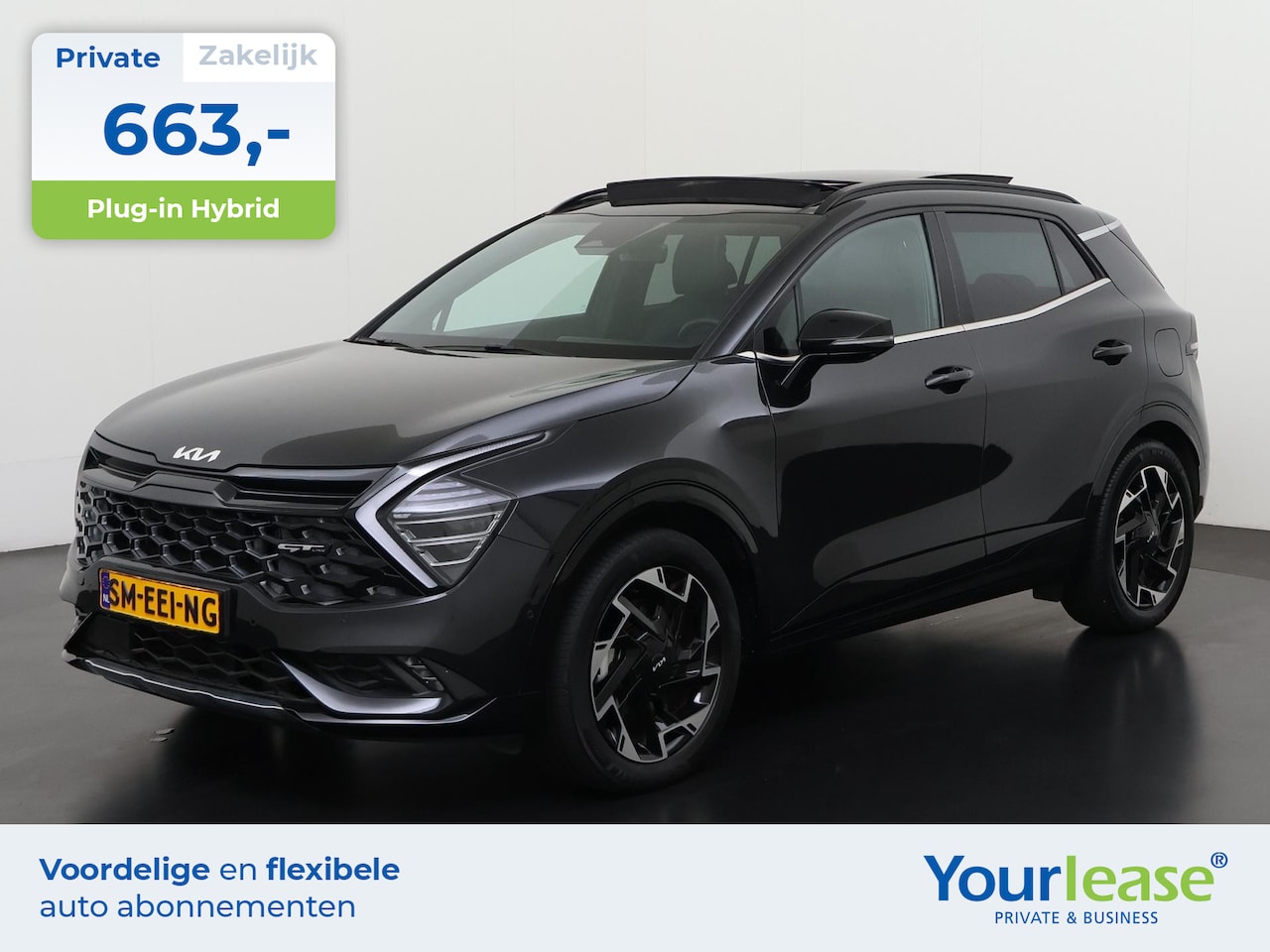 Kia Sportage - 1.6 T-GDi Plug-in Hybrid AWD GT-PlusLine | All-in 663,- Private Lease | Direct uit voorraa - AutoWereld.nl