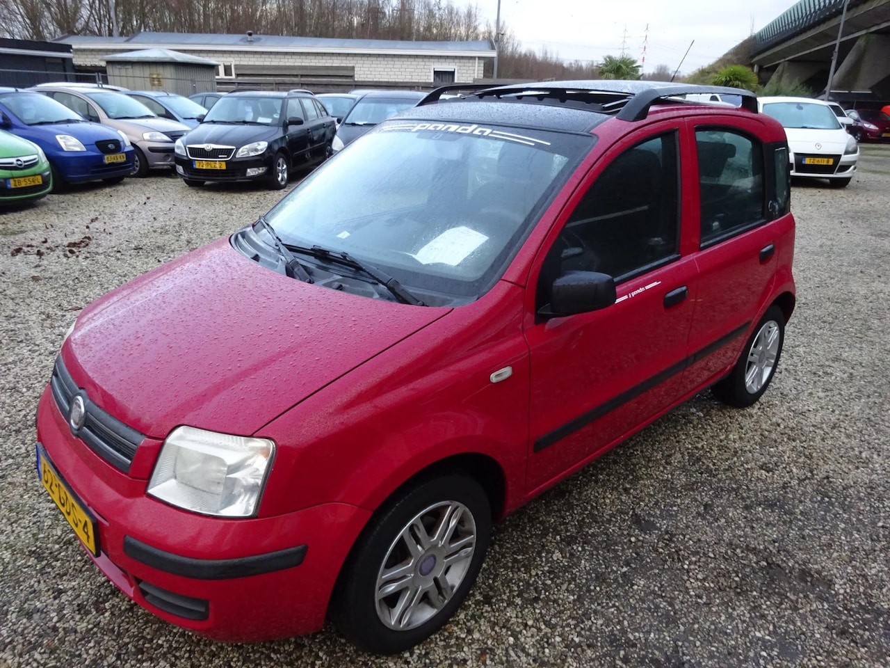 Fiat Panda - 1.2 Emotion airco panorama dak sport velgen - AutoWereld.nl