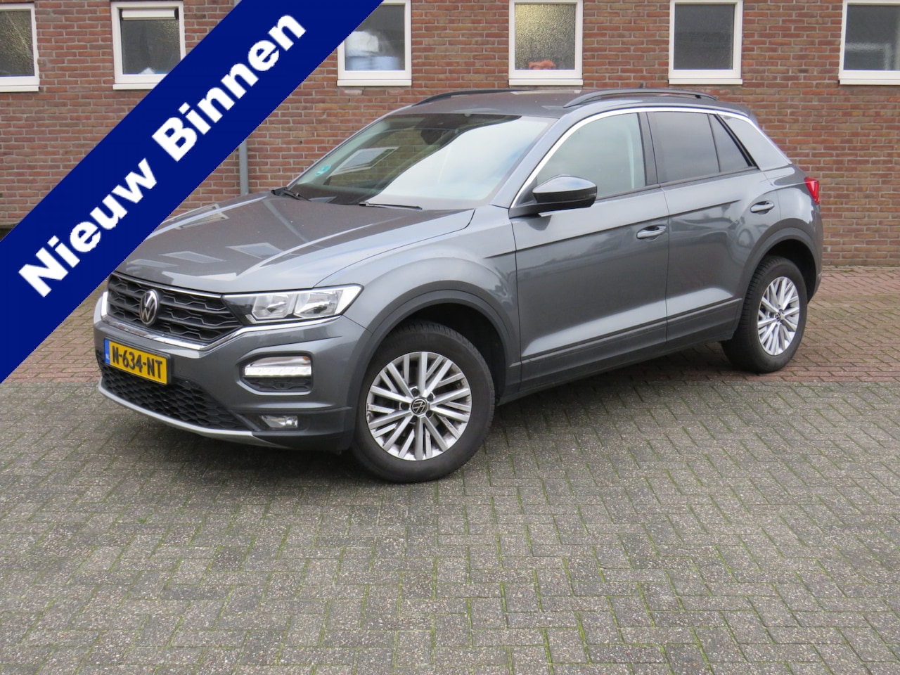Volkswagen T-Roc - 1.0 TSI 110Pk Style * Rijklaarprijs incl. garantie * Navi * Carplay Android * Adaptieve Cr - AutoWereld.nl