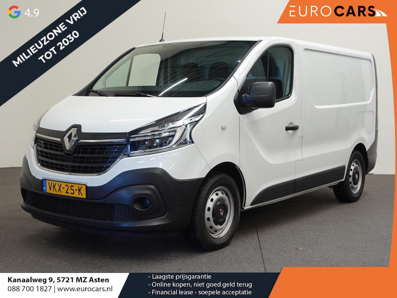 Renault Trafic - 2.0 dCi145pk automaat L1H1 Cruise control Navigatie LED Airco Euro6 - AutoWereld.nl
