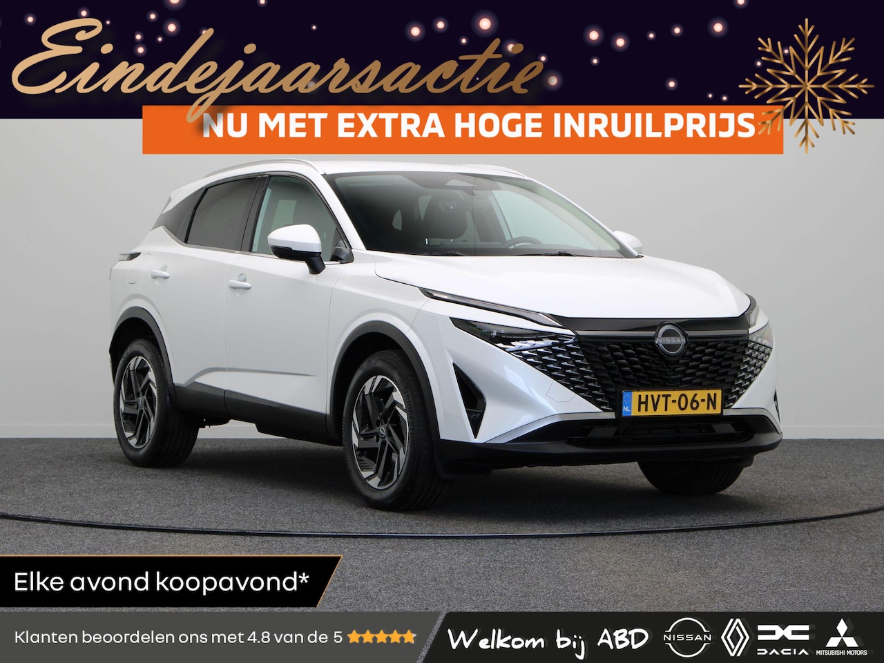 Nissan Qashqai - 158pk MHEV Xtronic N-Connecta | Automaat | 18" Lichtmetalen Velgen | Stoel, Stuur en Voorr - AutoWereld.nl