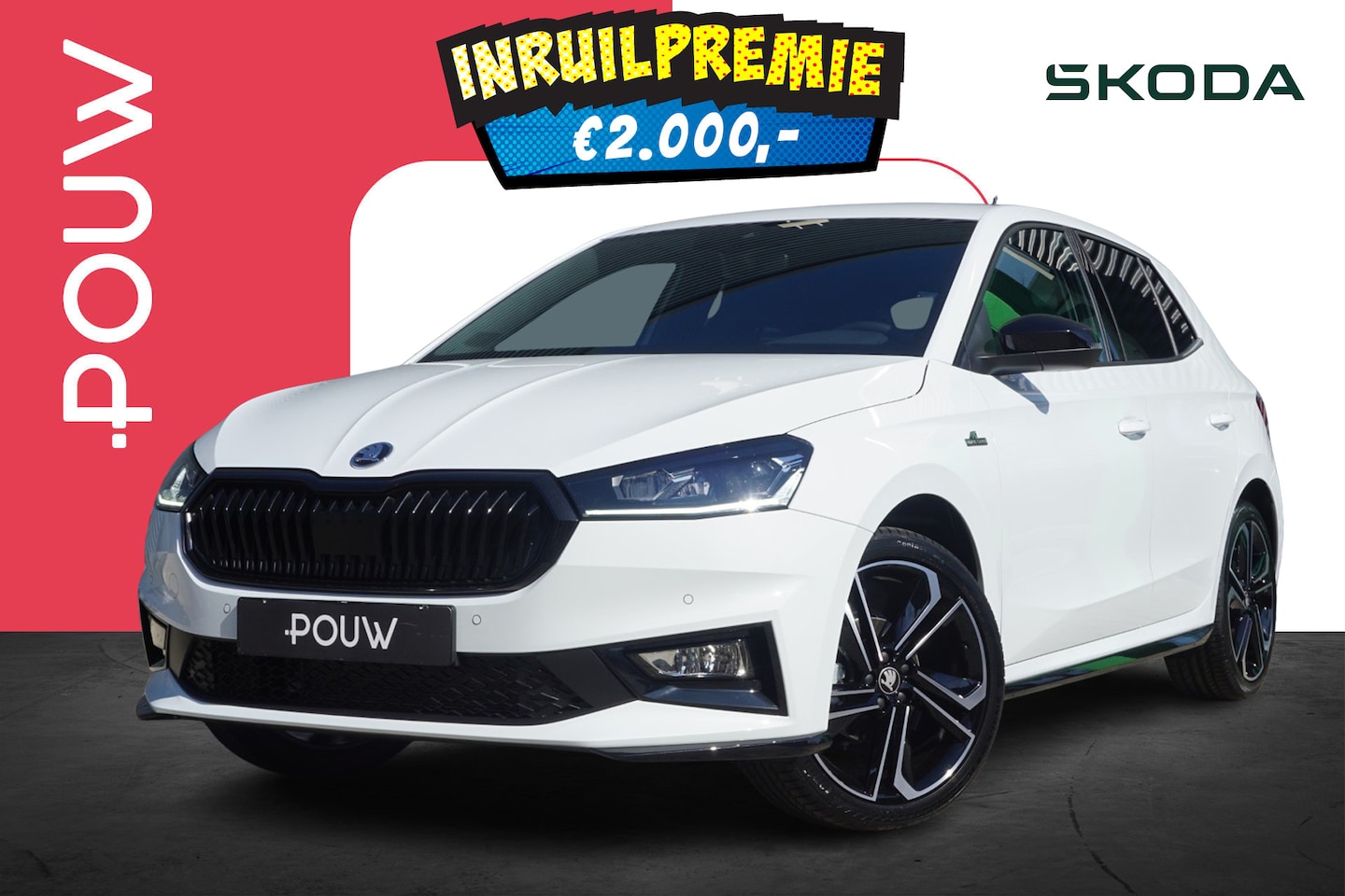 Skoda Fabia - 1.0 TSI 95pk Monte Carlo | LMV 18'' | Cruise Control Adaptief | Achteruitrijcamera - AutoWereld.nl