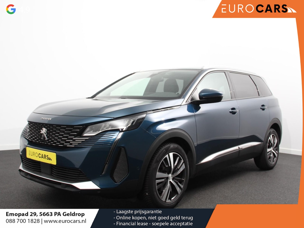 Peugeot 5008 - 1.2 PureTech 130pk Automaat Allure Pack 7-zits | Navigatie | Apple Carplay/Android Auto | - AutoWereld.nl