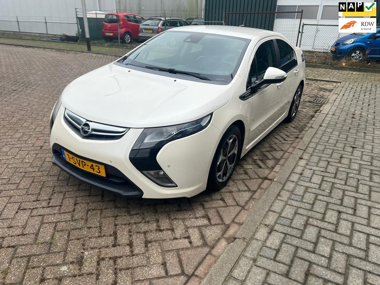 Opel Ampera - 1.4 Automaat Navi Cruise Leder Bekleding Airco Stoelverwarming Achteruitrij Camera 1e Eige - AutoWereld.nl