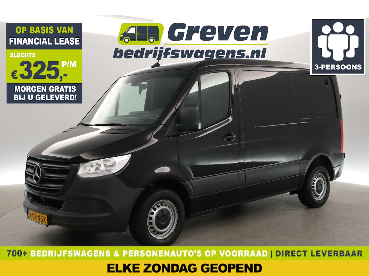 Mercedes-Benz Sprinter - 211 2.2 CDI L1H1 | 3-Zits | Camera | Elektrpakket - AutoWereld.nl