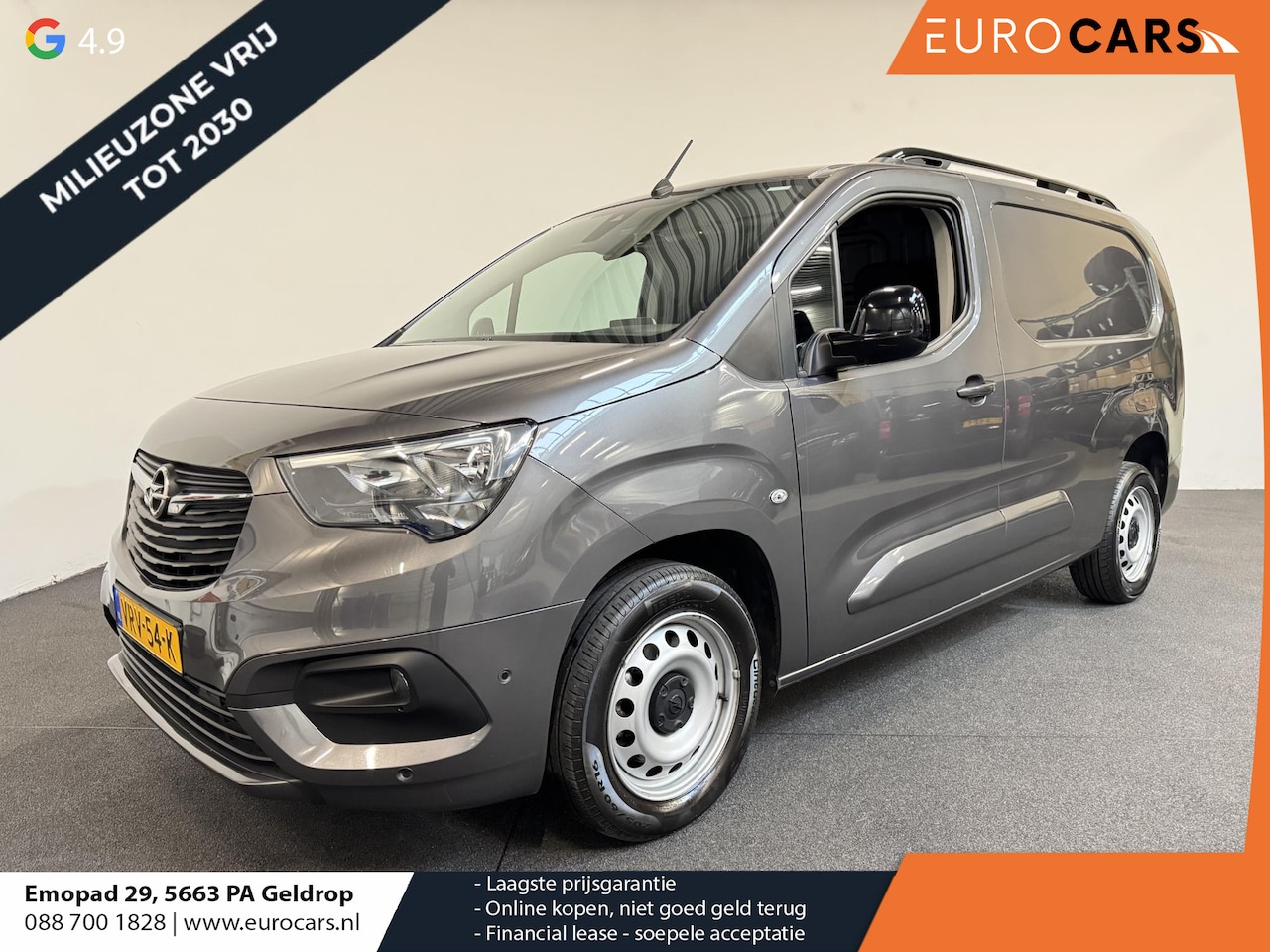 Opel Combo - 1.5D L2H1 Edition Automaat Airco Bluetooth Cruise Control Navigatie Trekhaak - AutoWereld.nl