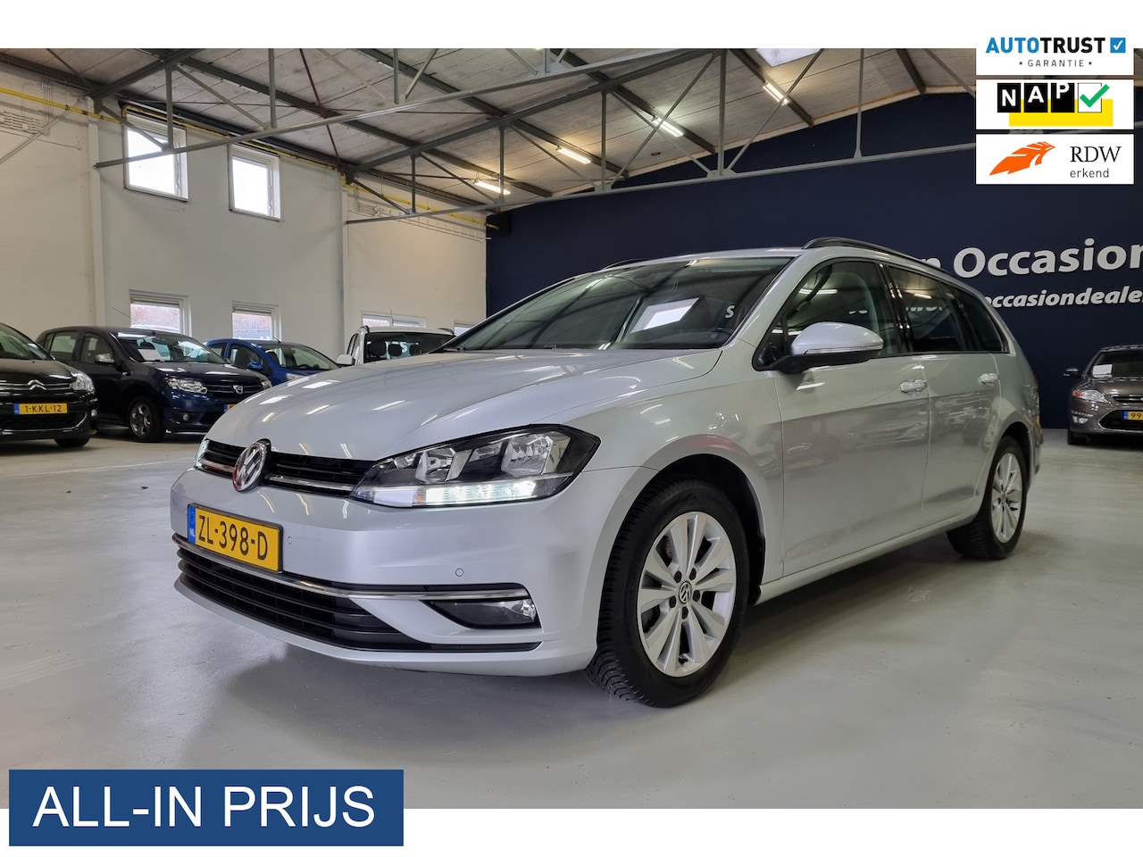 Volkswagen Golf Variant - 1.0 TSI Comfortline AUTOMAAT 7-TRAPS ✅CARPLAY ✅TREKHAAK - AutoWereld.nl