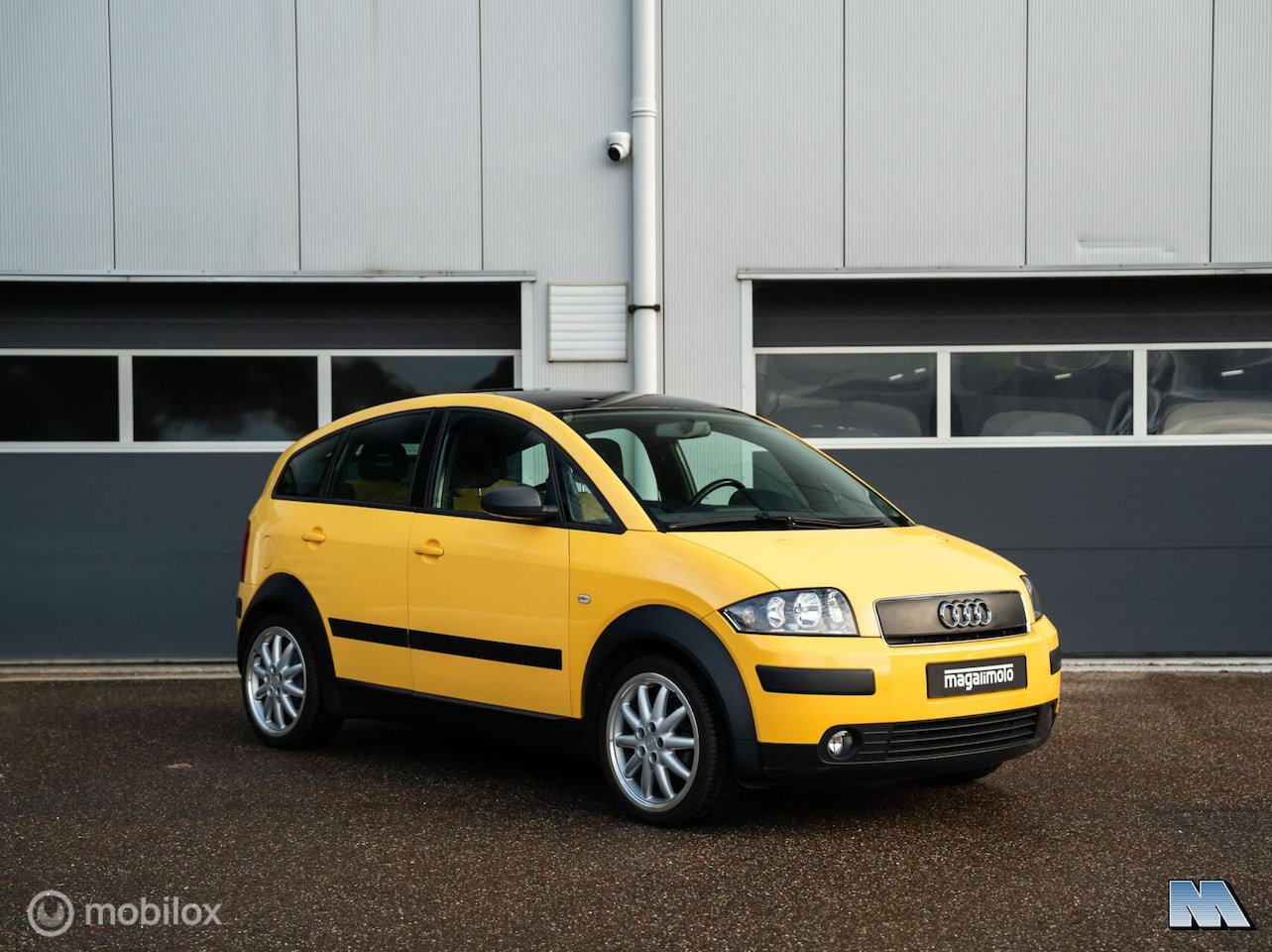 Audi A2 - 1.4 Pro Line Colourstorm Pano | Geel! | 2e eign. - AutoWereld.nl