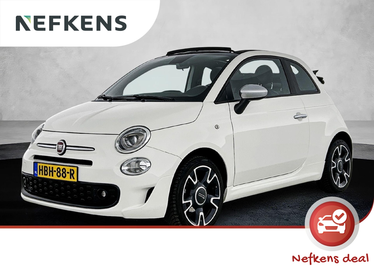 Fiat 500 - 1.2 Star 70pk | Soft Top | Apple Carplay/Android Auto | Airco | Cruise Control | 15" LMV | - AutoWereld.nl