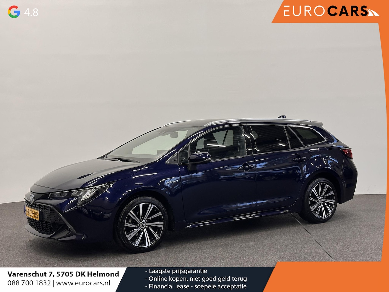 Toyota Corolla Touring Sports - 1.8 Hybrid Dynamic Airco ECC Carplay Navi 17" LM Velgen Adaptive Cruise Control Stoelverwa - AutoWereld.nl