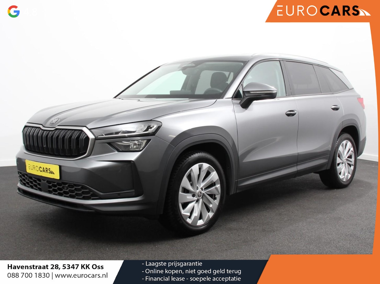 Skoda Kodiaq - 1.5 ETSI MHEV DSG 7P AUTOMAAT Selection | Navigatie | Apple Carplay / Android Auto | Parke - AutoWereld.nl