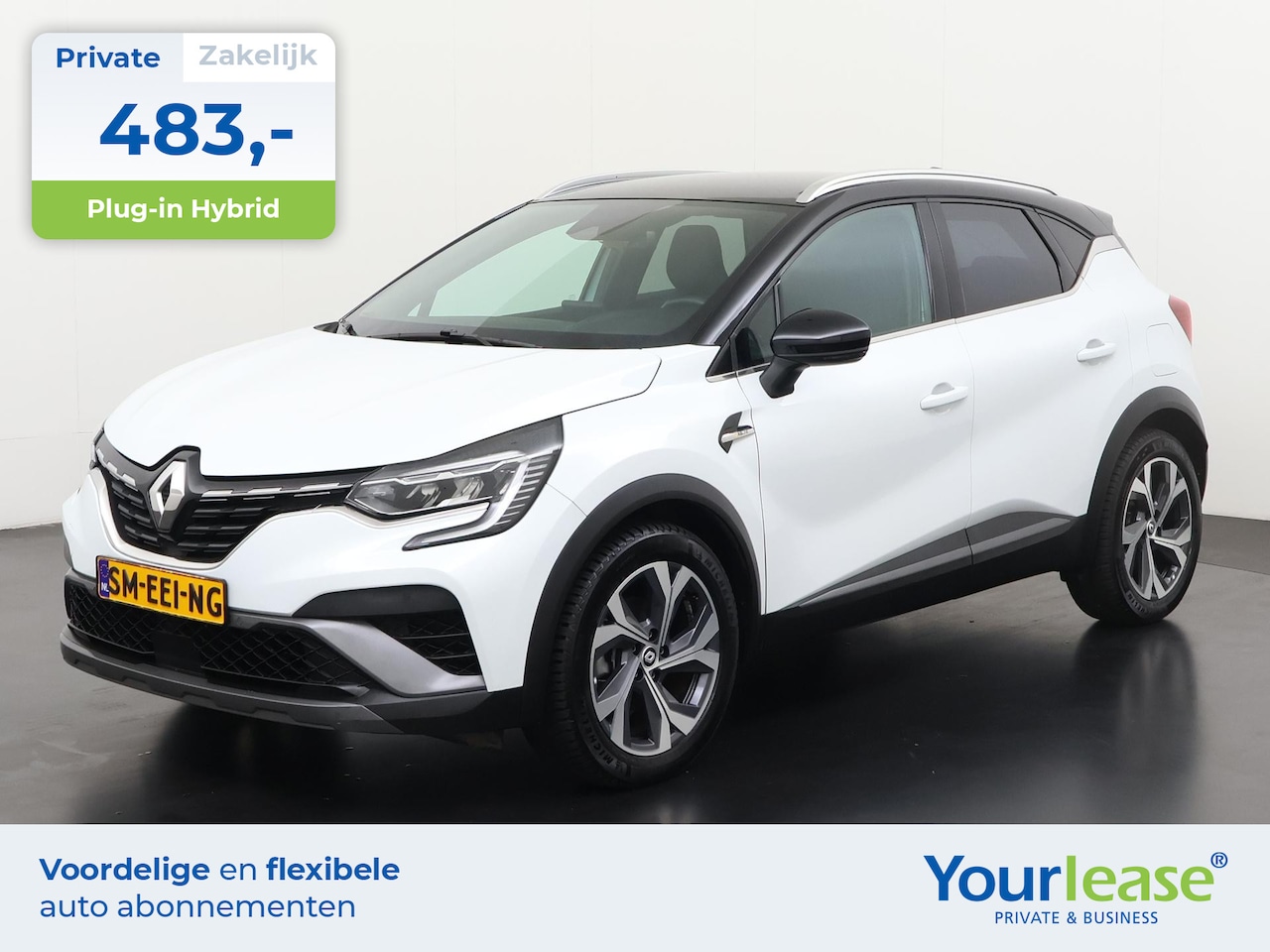 Renault Captur - 1.6 E-Tech Plug-in Hybrid 160 R.S. Line | All-in 483,- Private Lease | Direct uit voorraad - AutoWereld.nl
