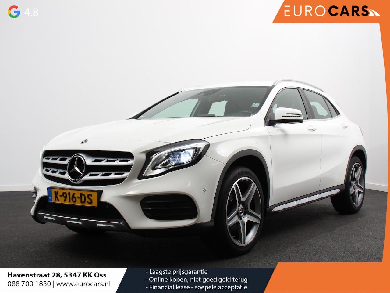 Mercedes-Benz GLA-Klasse - 200 Automaat Premium Plus | AMG Velgen | Climate control | Cruise control | Navigatie | Pa - AutoWereld.nl