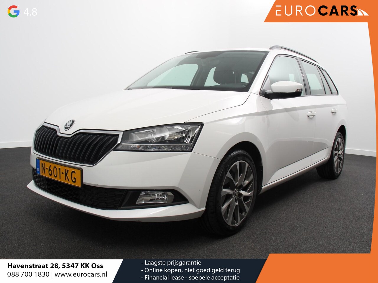 Skoda Fabia Combi - 1.0 TSI Automaat Business Edition | Trekhaak | Navigatie | Apple Carplay/Android Auto | Pa - AutoWereld.nl