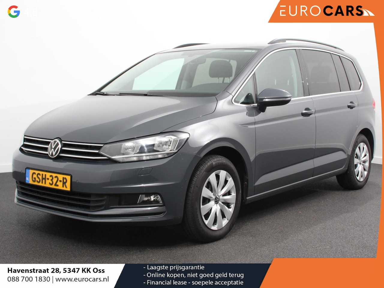 Volkswagen Touran - 1.5 TSI DSG Comfortline 7p Navigatie Apple Carplay/Android Auto Parkeersensoren Adaptive C - AutoWereld.nl