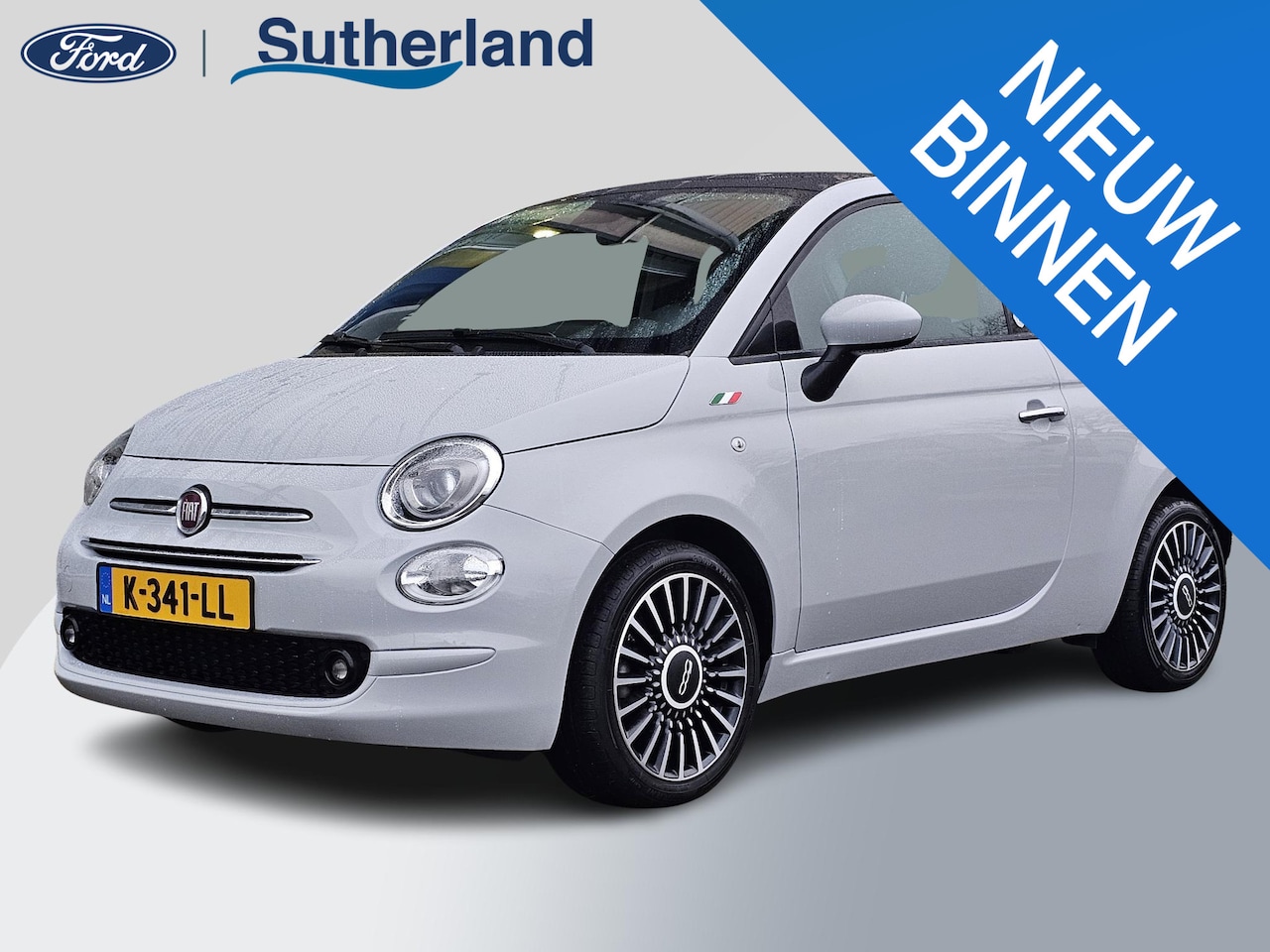Fiat 500 - 1.0 Hybrid Launch Edition Climate control | Schuif-kanteldak | Multifunctioneel stuurwiel - AutoWereld.nl
