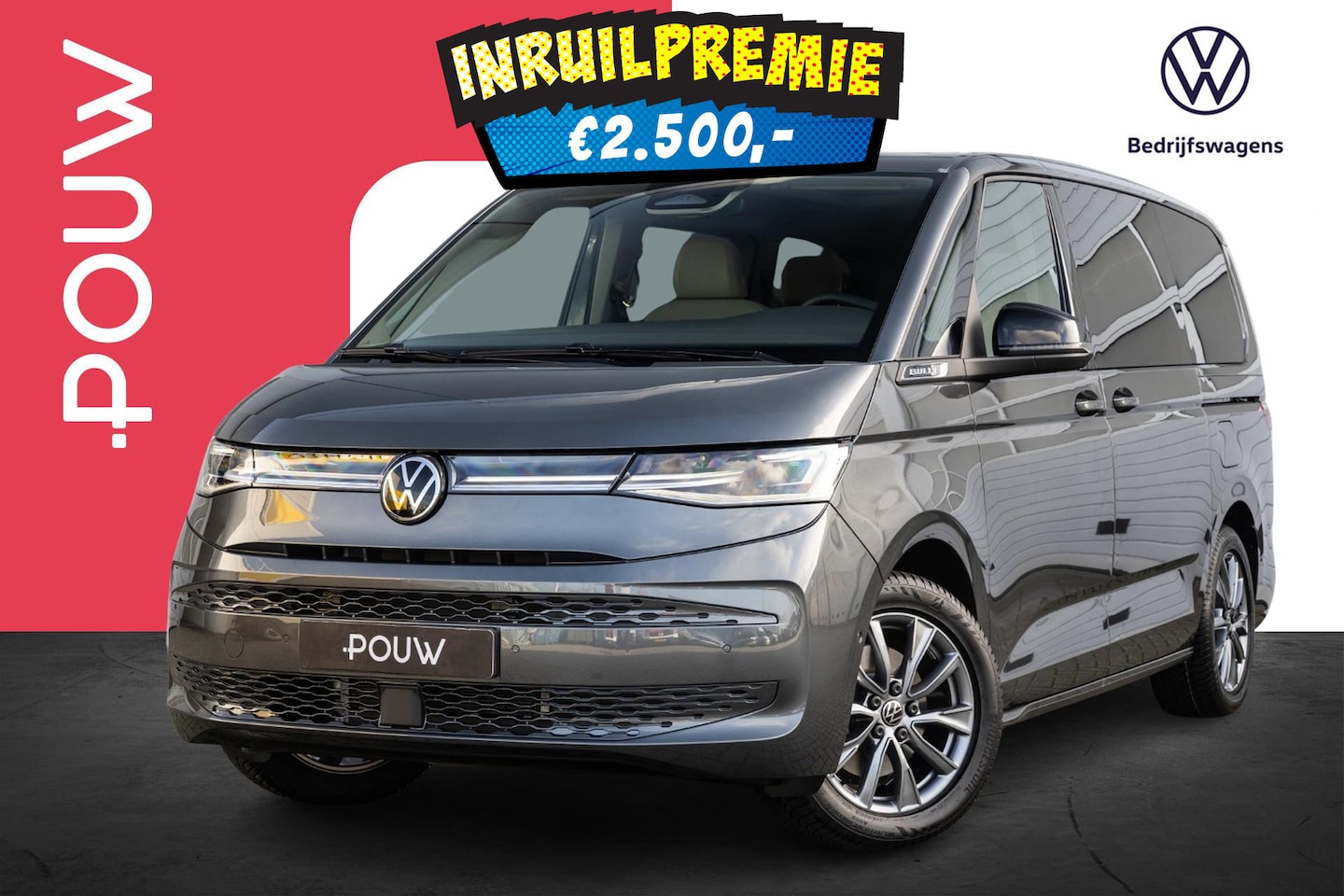 Volkswagen Multivan - 1.5 eHybrid 245pk DSG L2 Bulli Edition 4Motion | Trekhaak | Parkeer Pakket - AutoWereld.nl