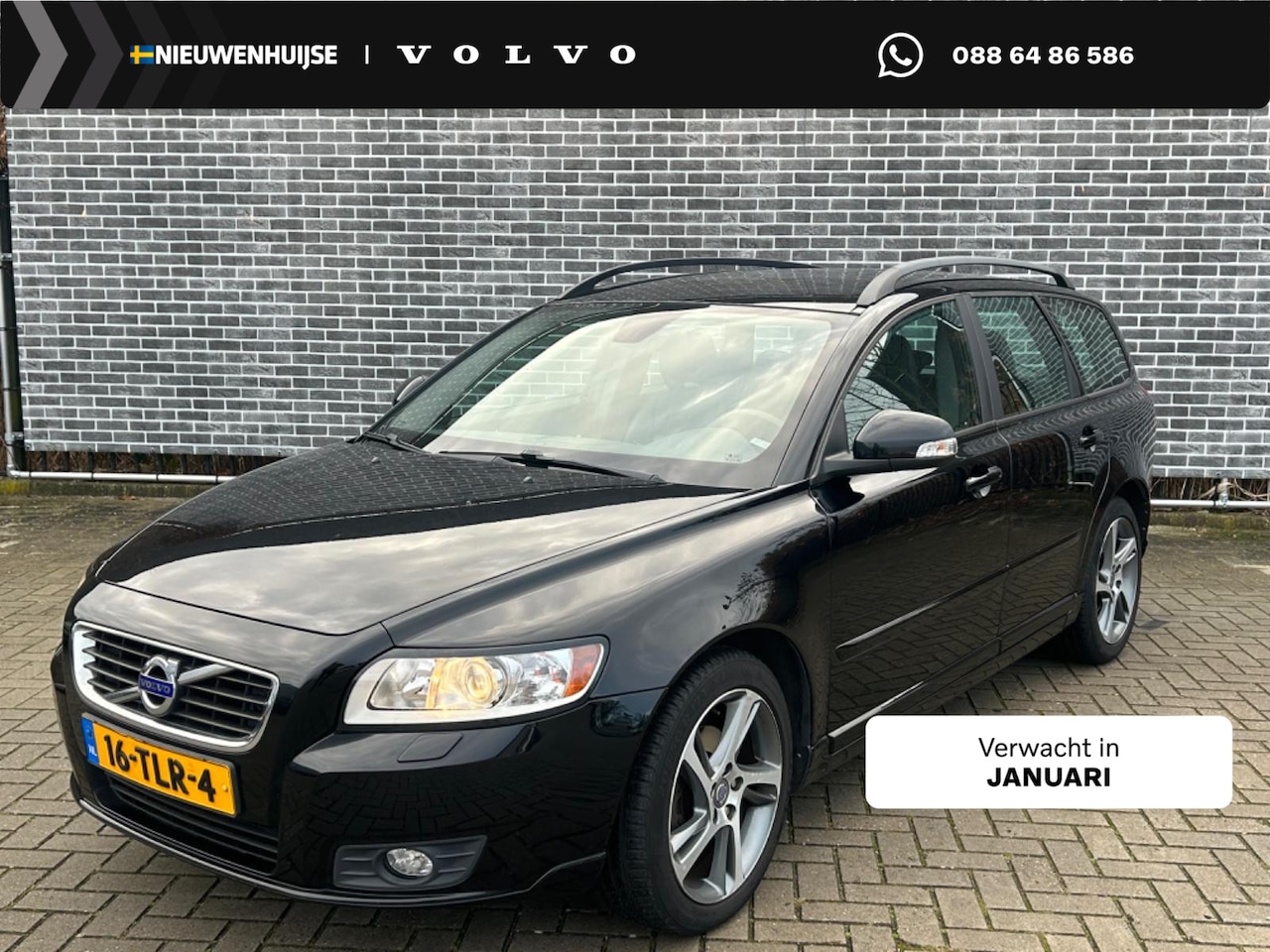 Volvo V50 - 2.0 Limited Edition | Trekhaak | Lederen bekleding | Stoelverwarming | Roofrails | Cruise - AutoWereld.nl