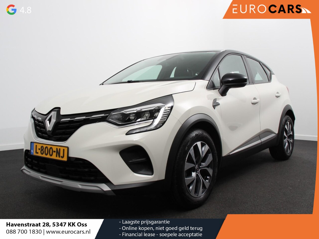 Renault Captur - 1.0 TCe 100 pk Experience | Navigatie | Airco | Led | Stoelverwarming | Cruise Control | L - AutoWereld.nl