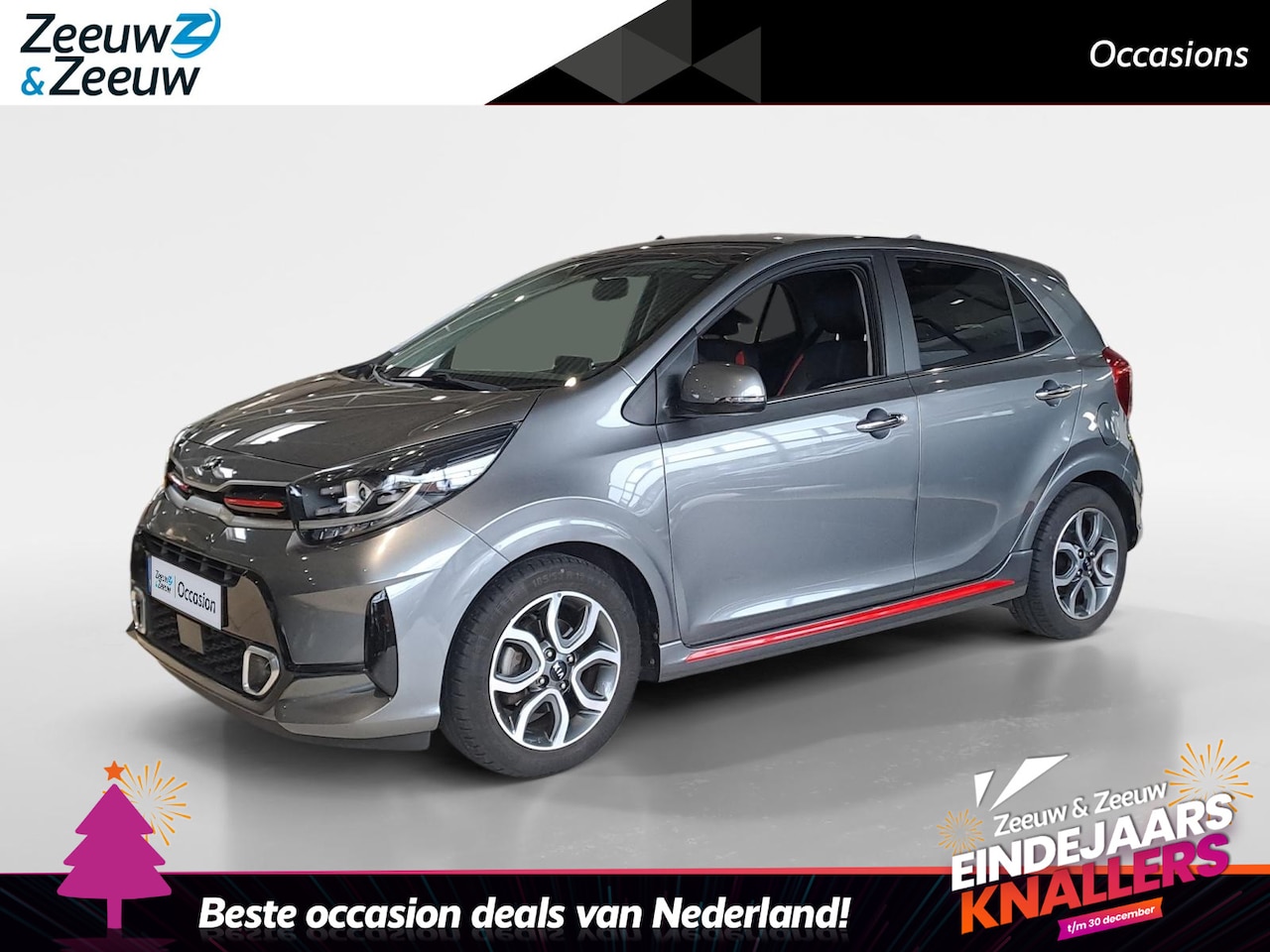 Kia Picanto - 1.0 DPi GT-Line 1e Eigenaar | Dealer onderhouden | Fabrieksgarantie t/m 19-4-2028 + 3x 1 j - AutoWereld.nl